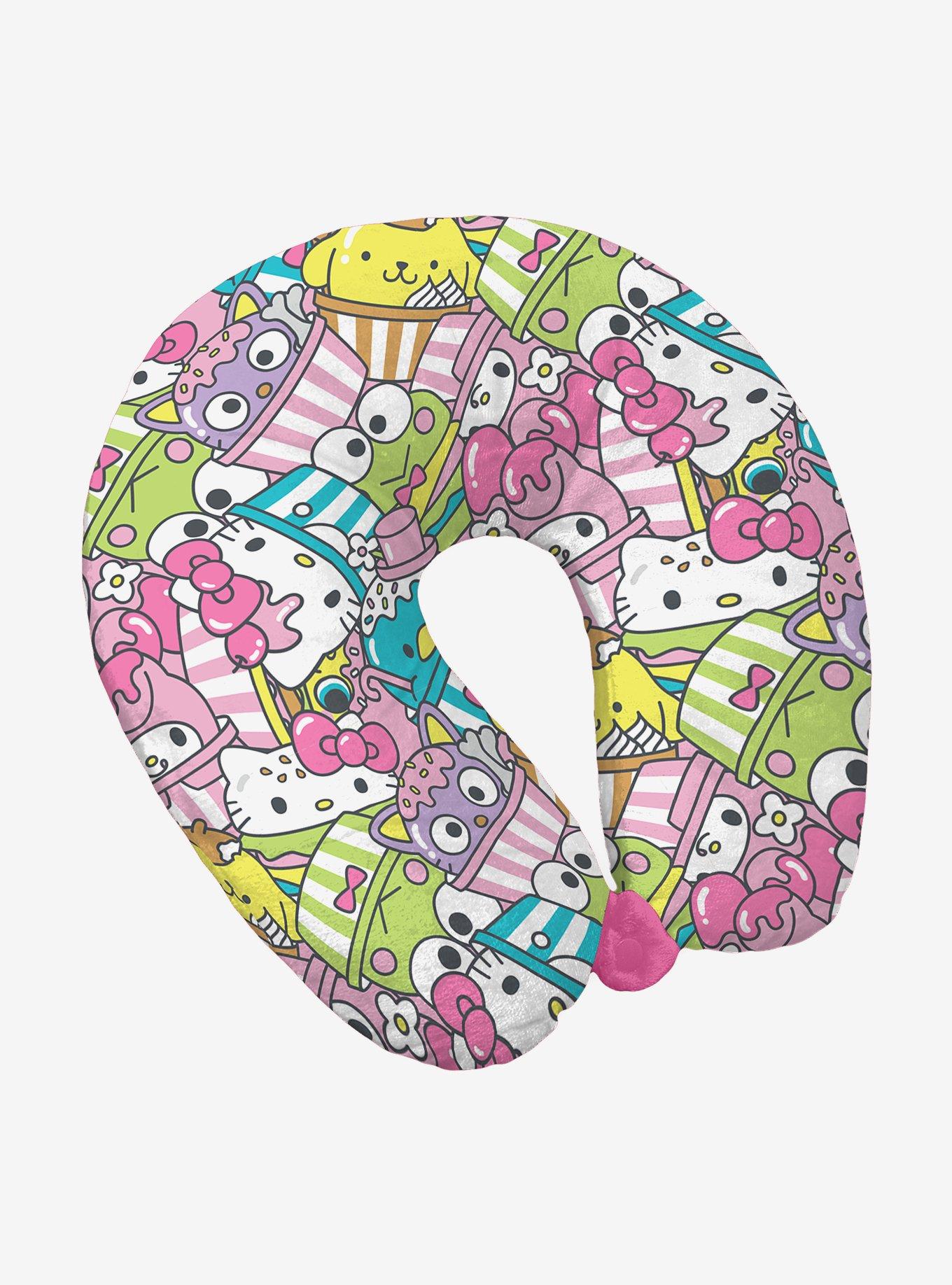 Hello Kitty and Friends Sweet Snacks Neck Pillow, , hi-res