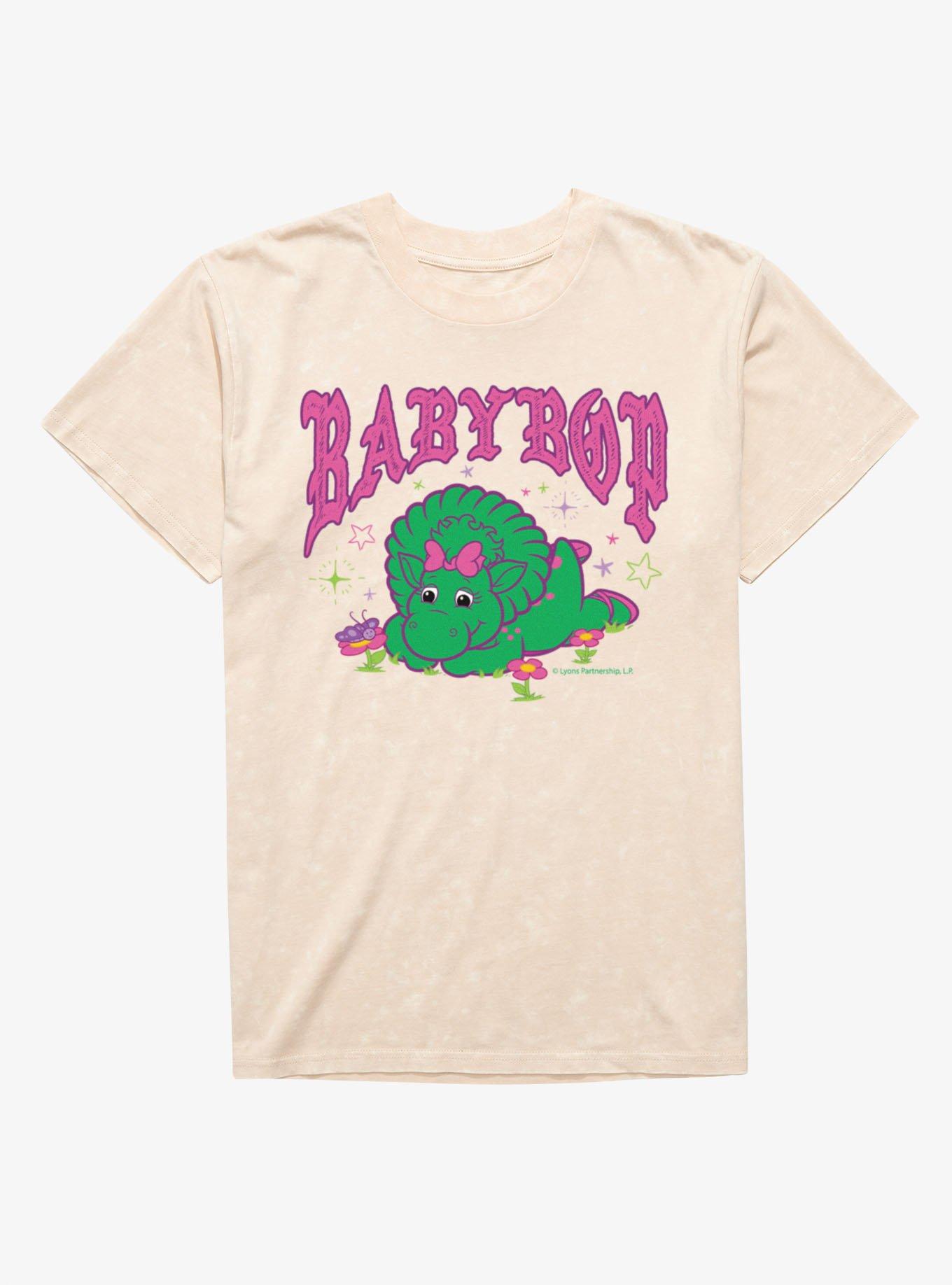 Barney Baby Bop Frolick Mineral Wash T-Shirt, , hi-res