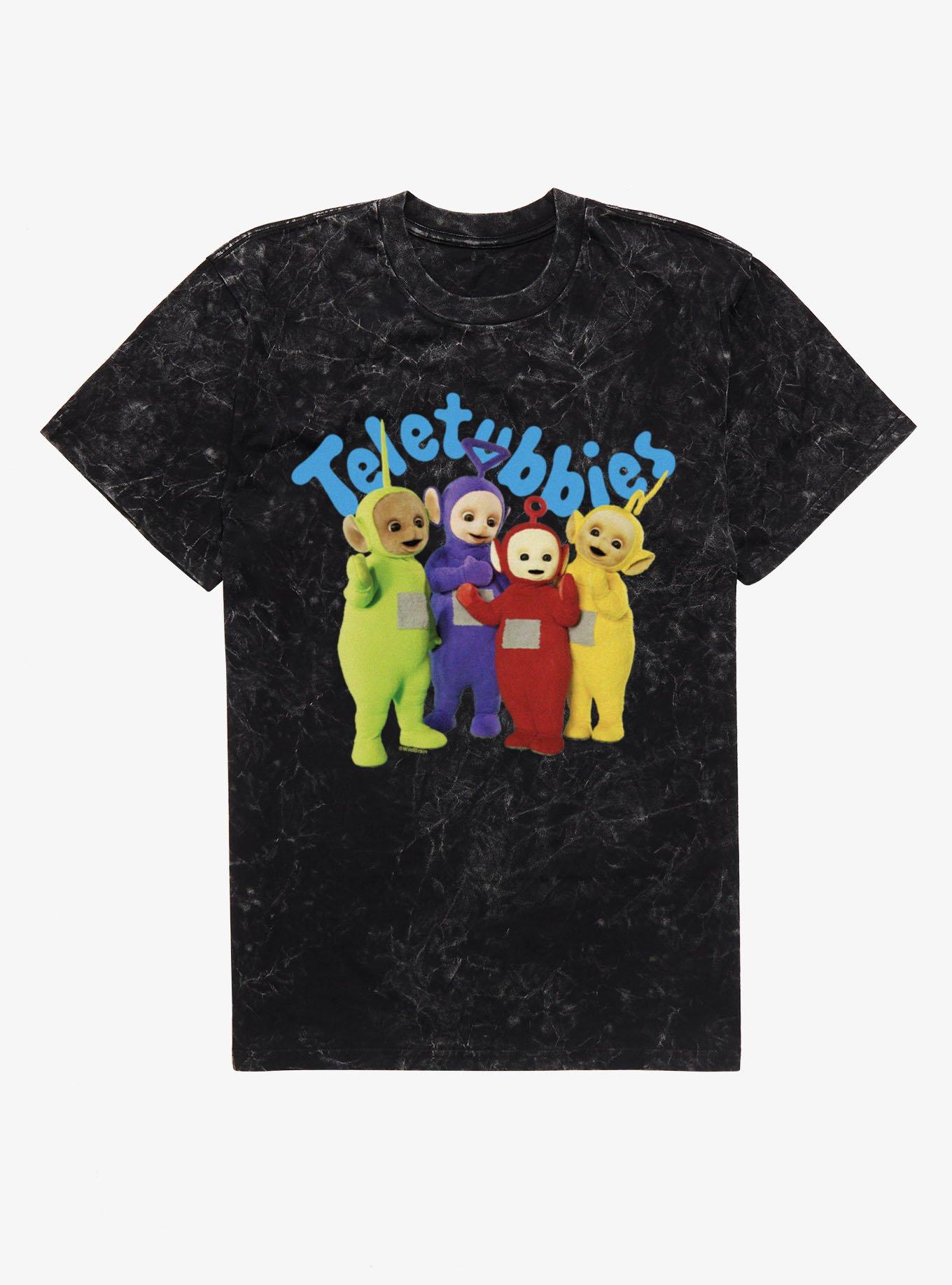 Teletubbies Group Shot Mineral Wash T-Shirt | BoxLunch