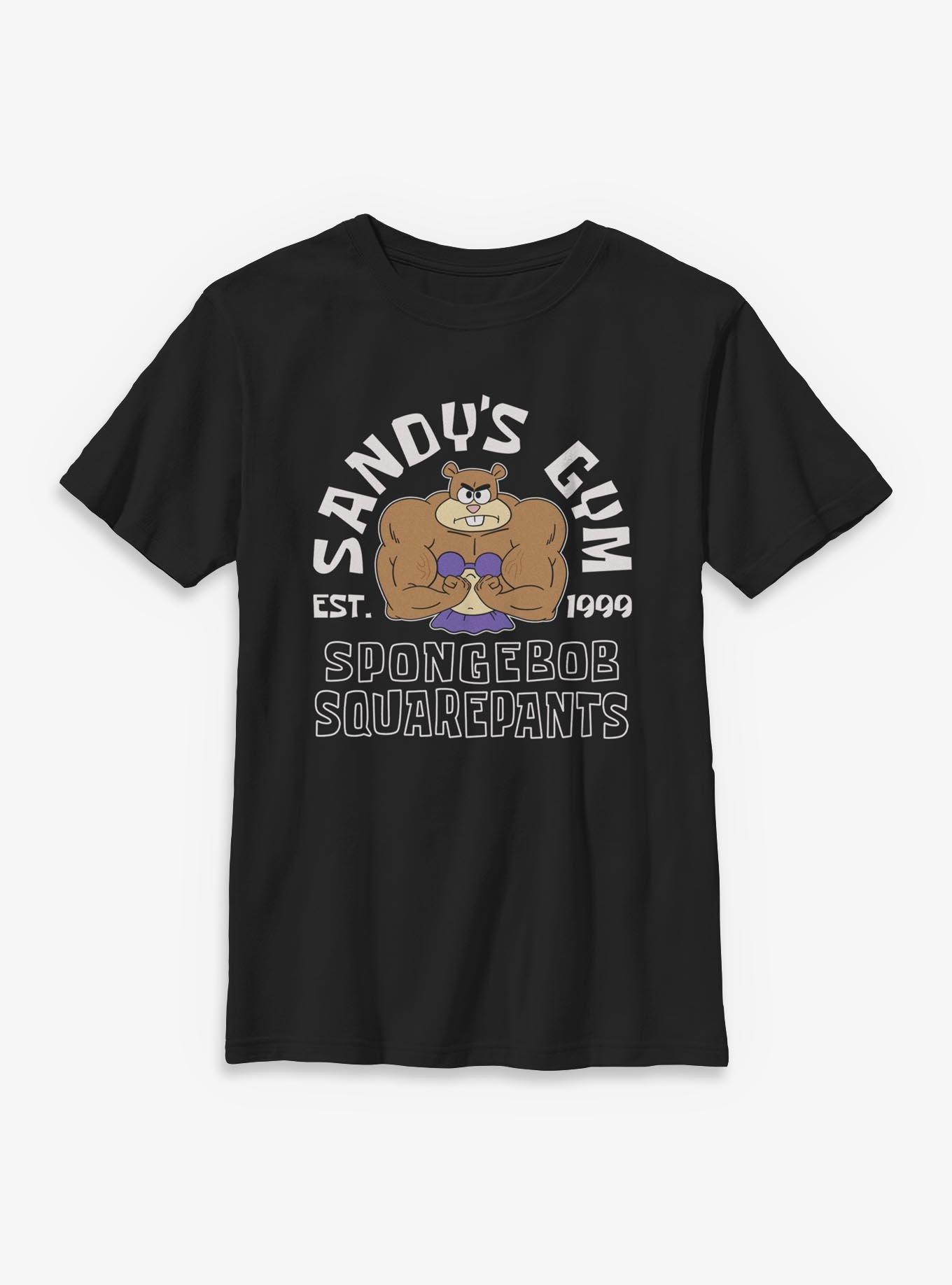 Spongebob Squarepants Sandy's Gym Youth T-Shirt, , hi-res