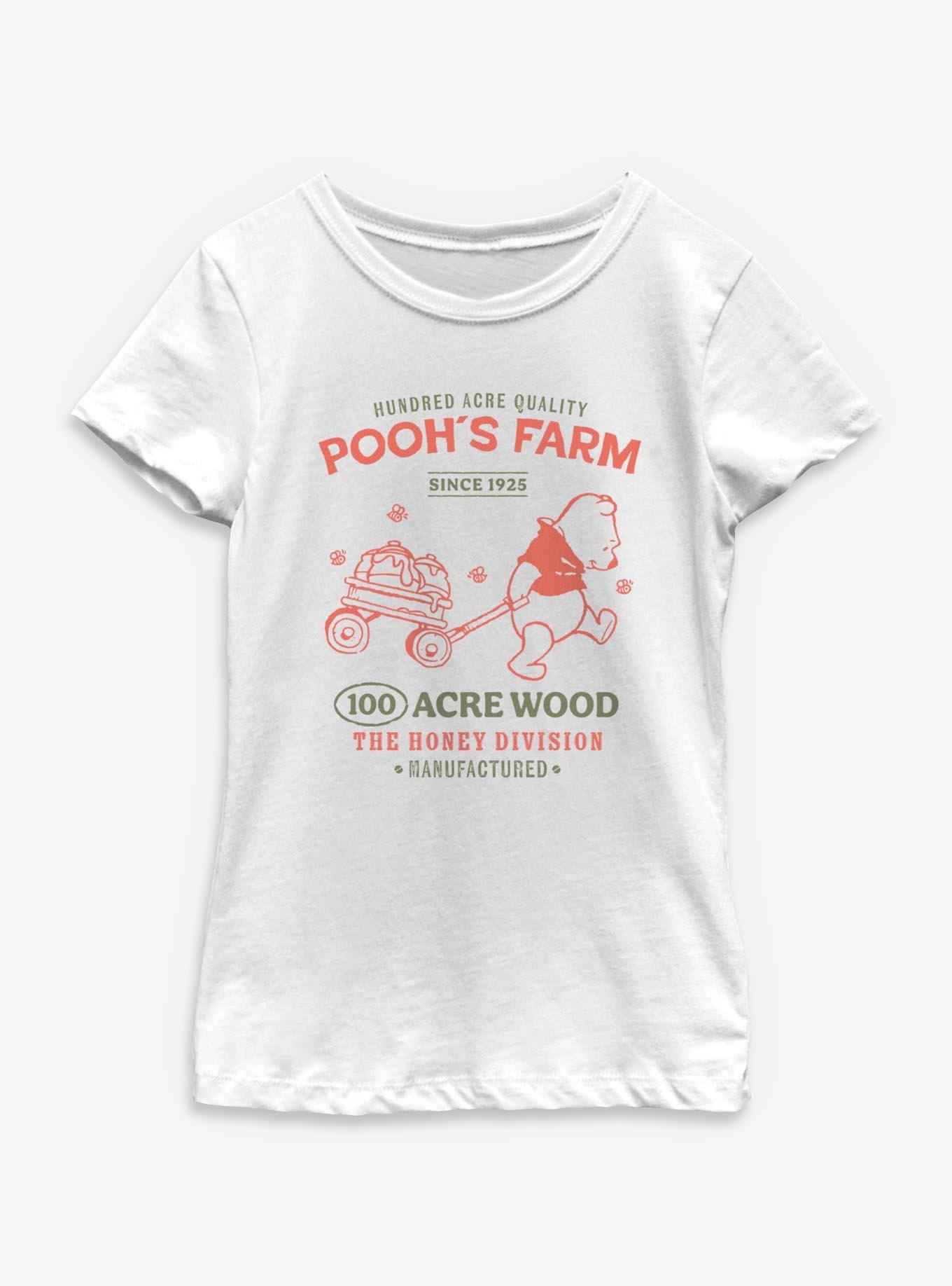 Disney Winnie The Pooh Poohs Farm Youth Girls T-Shirt, , hi-res