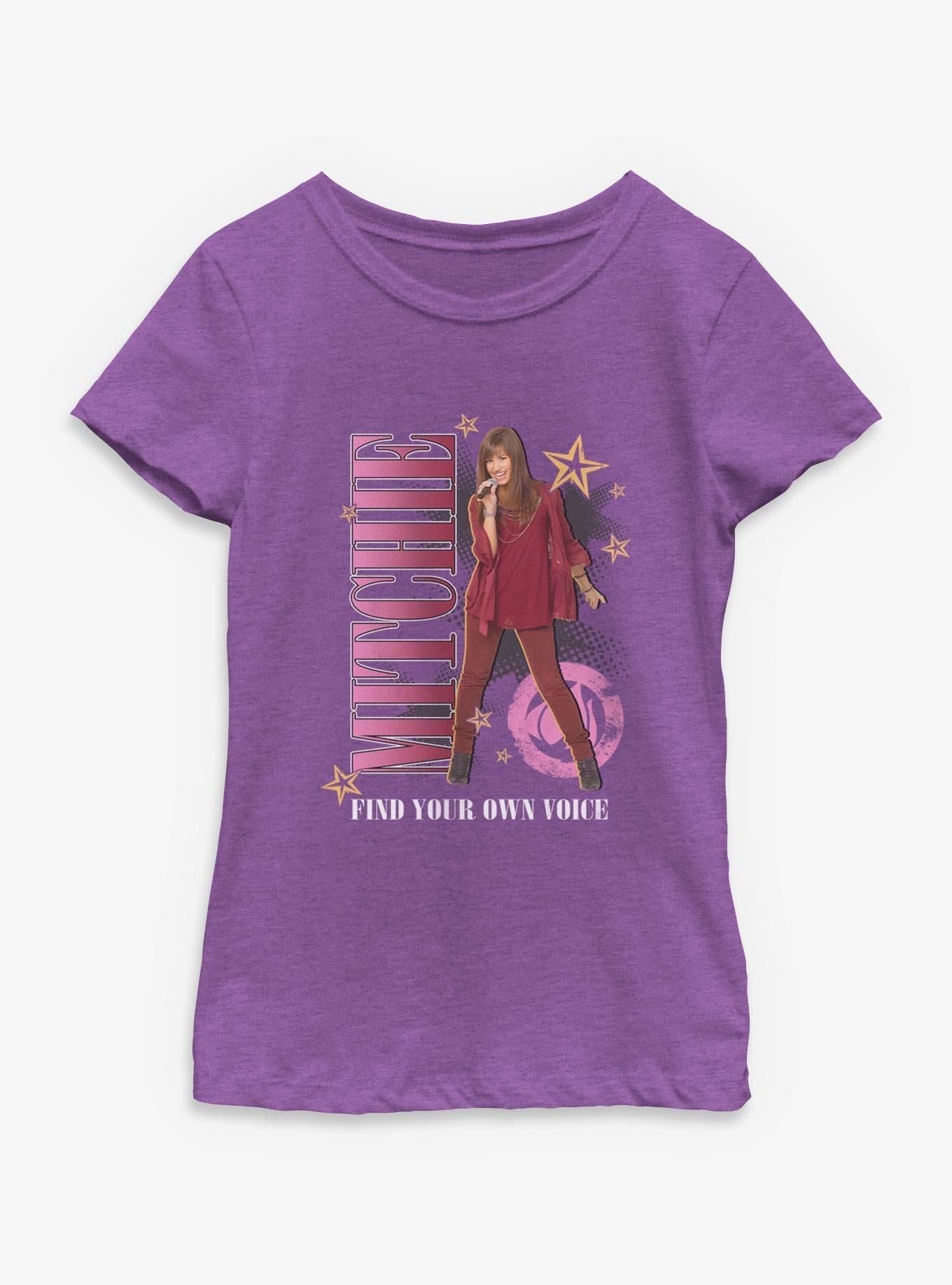 Disney Camp Rock Mitchie Find Your Voice Youth Girls T-Shirt, , hi-res