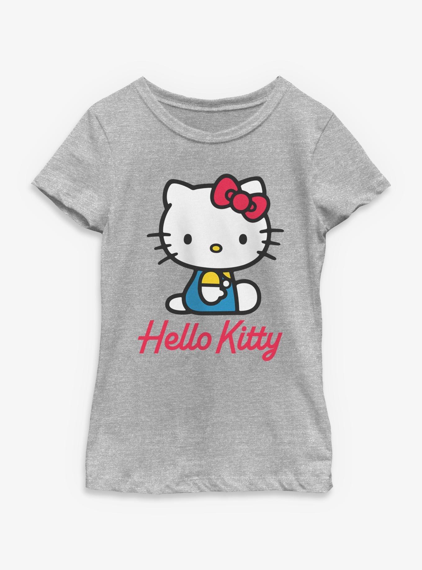 Hello Kitty Sitting Youth Girls T-Shirt, , hi-res