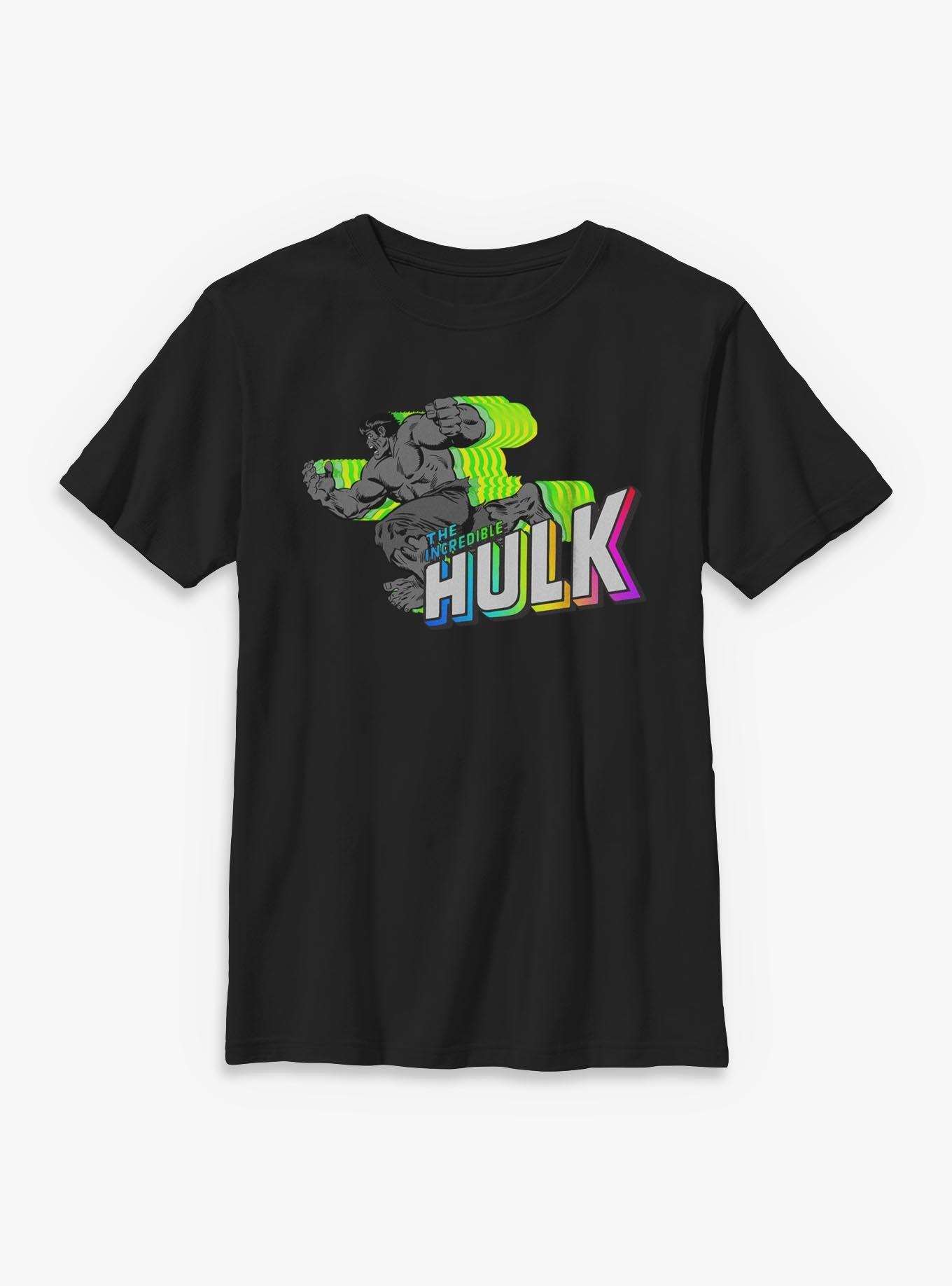 Marvel The Incredible Hulk Visuals Youth T-Shirt, , hi-res