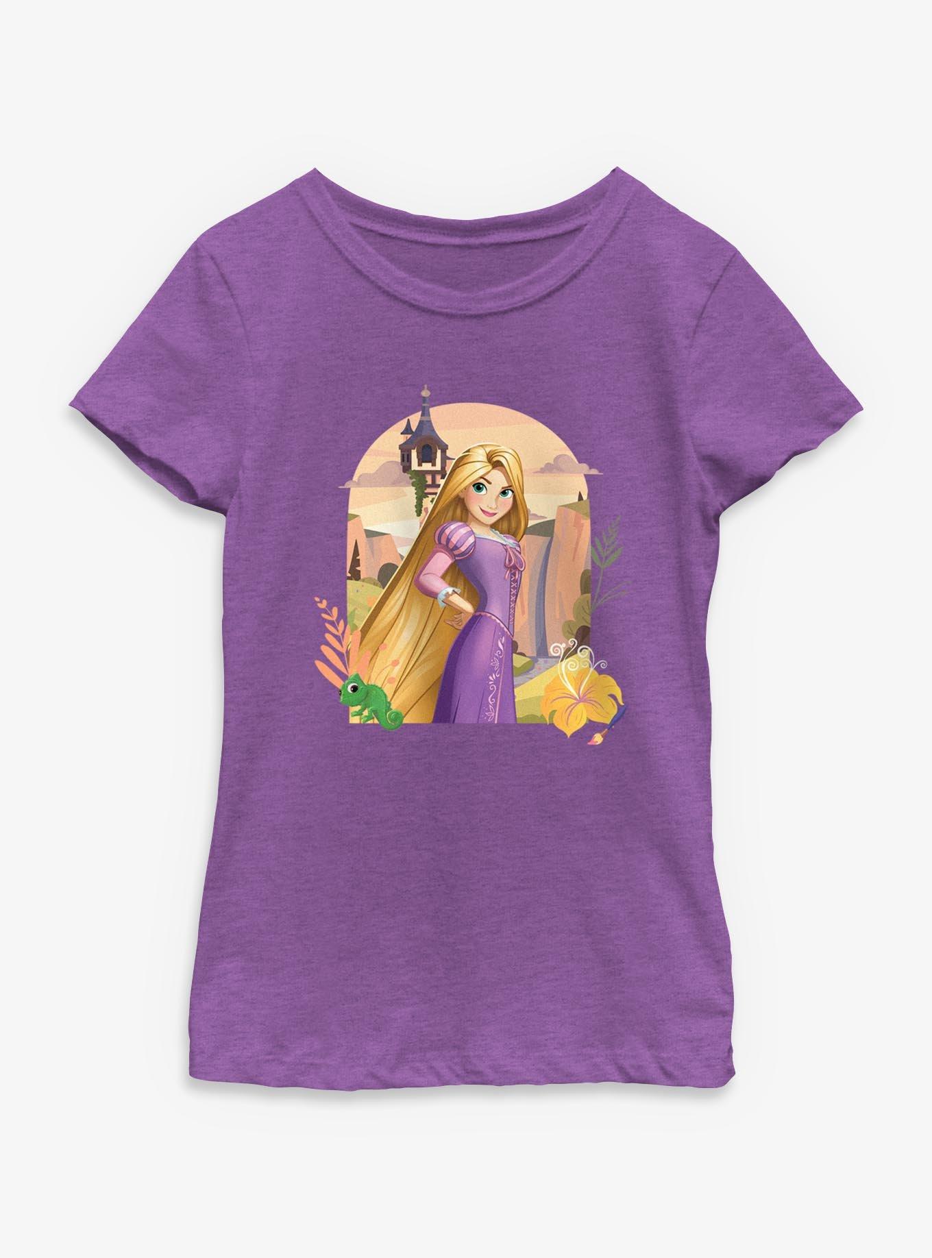 Disney Tangled Paint Your Story Youth Girls T-Shirt, , hi-res