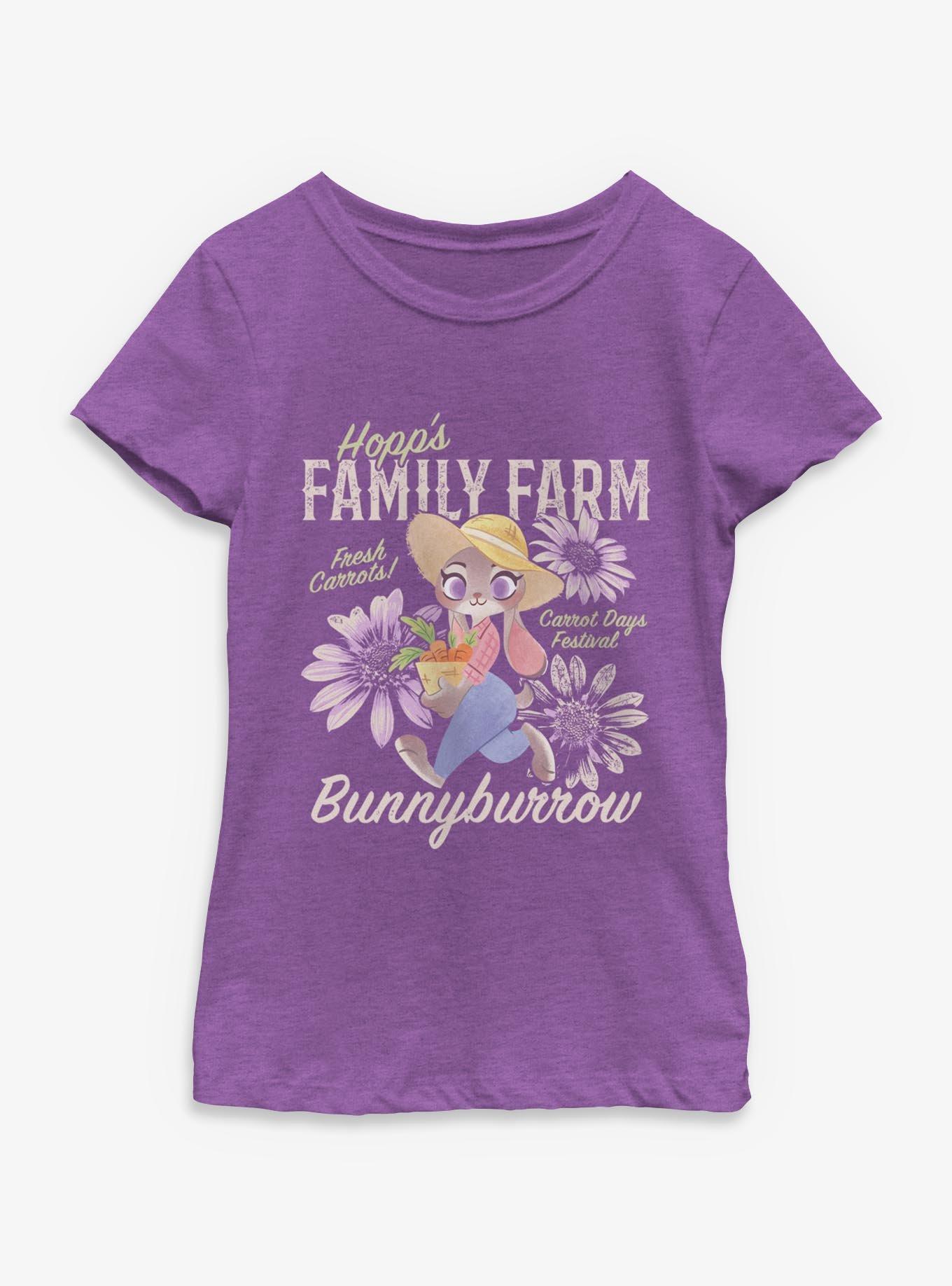 Disney Zootopia Family Farm Youth Girls T-Shirt, , hi-res