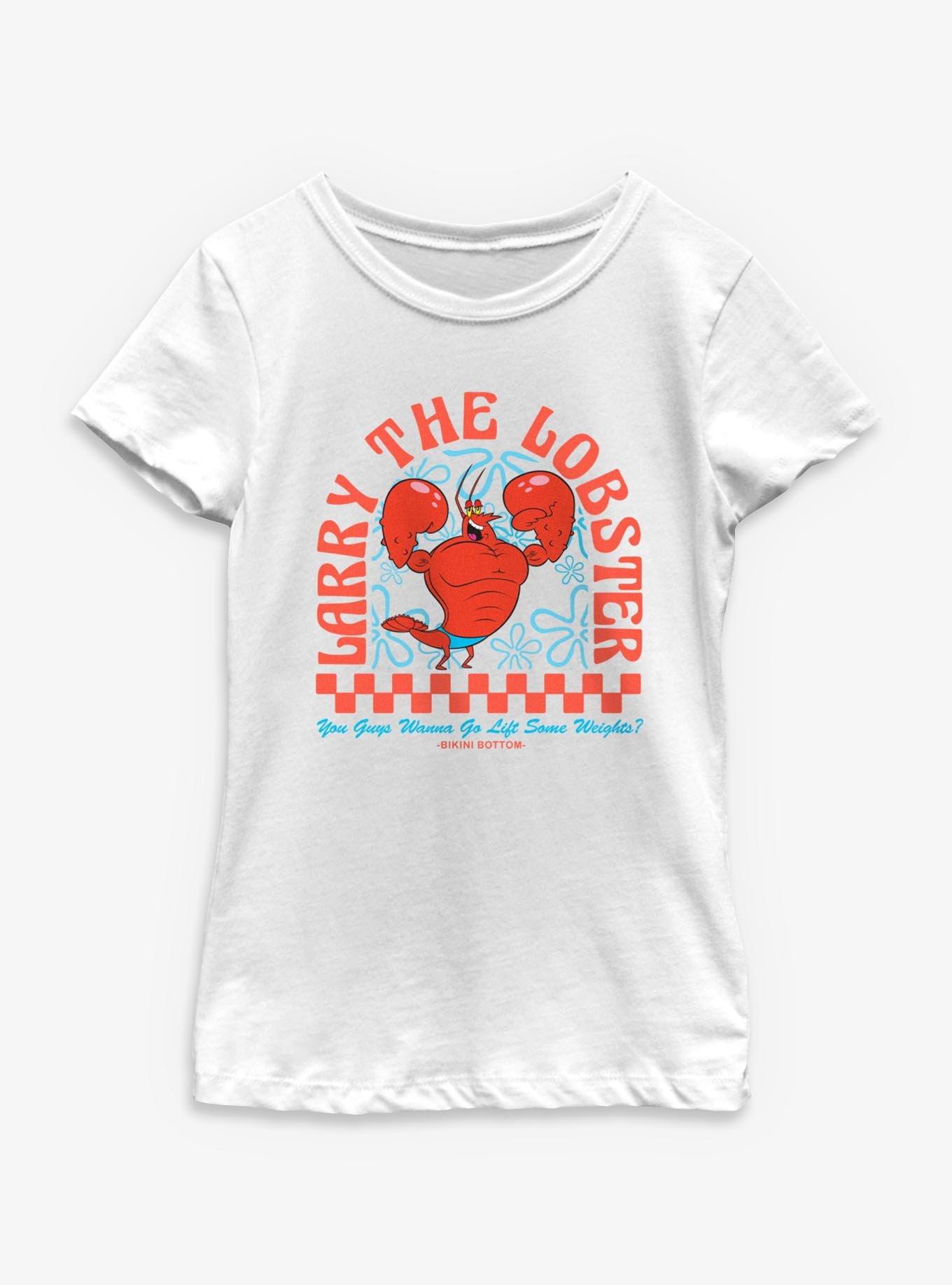 Spongebob Squarepants Larry The Lobster Youth Girls T-Shirt, , hi-res