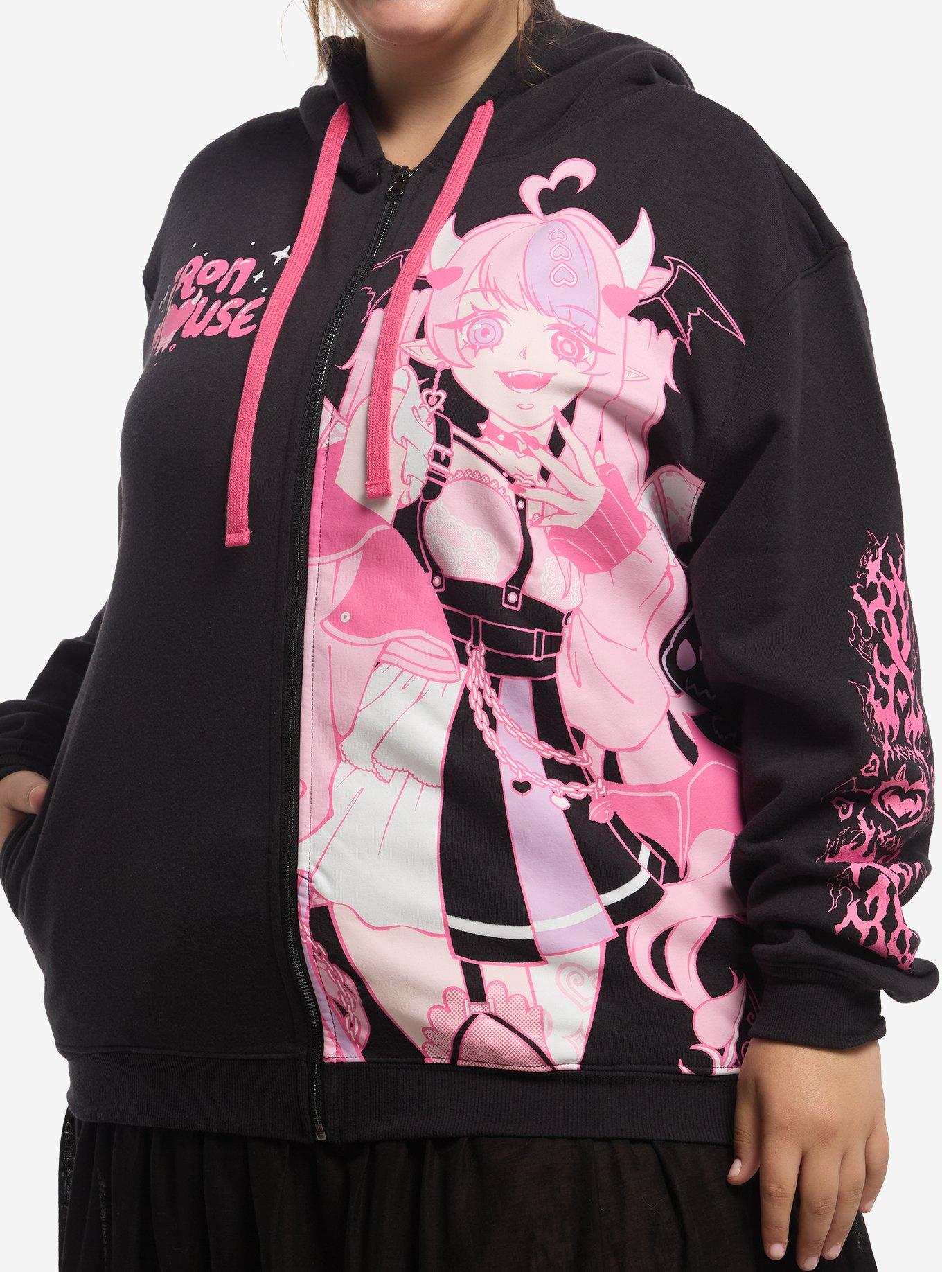 Ironmouse Heart Sigil Hoodie Plus Size
