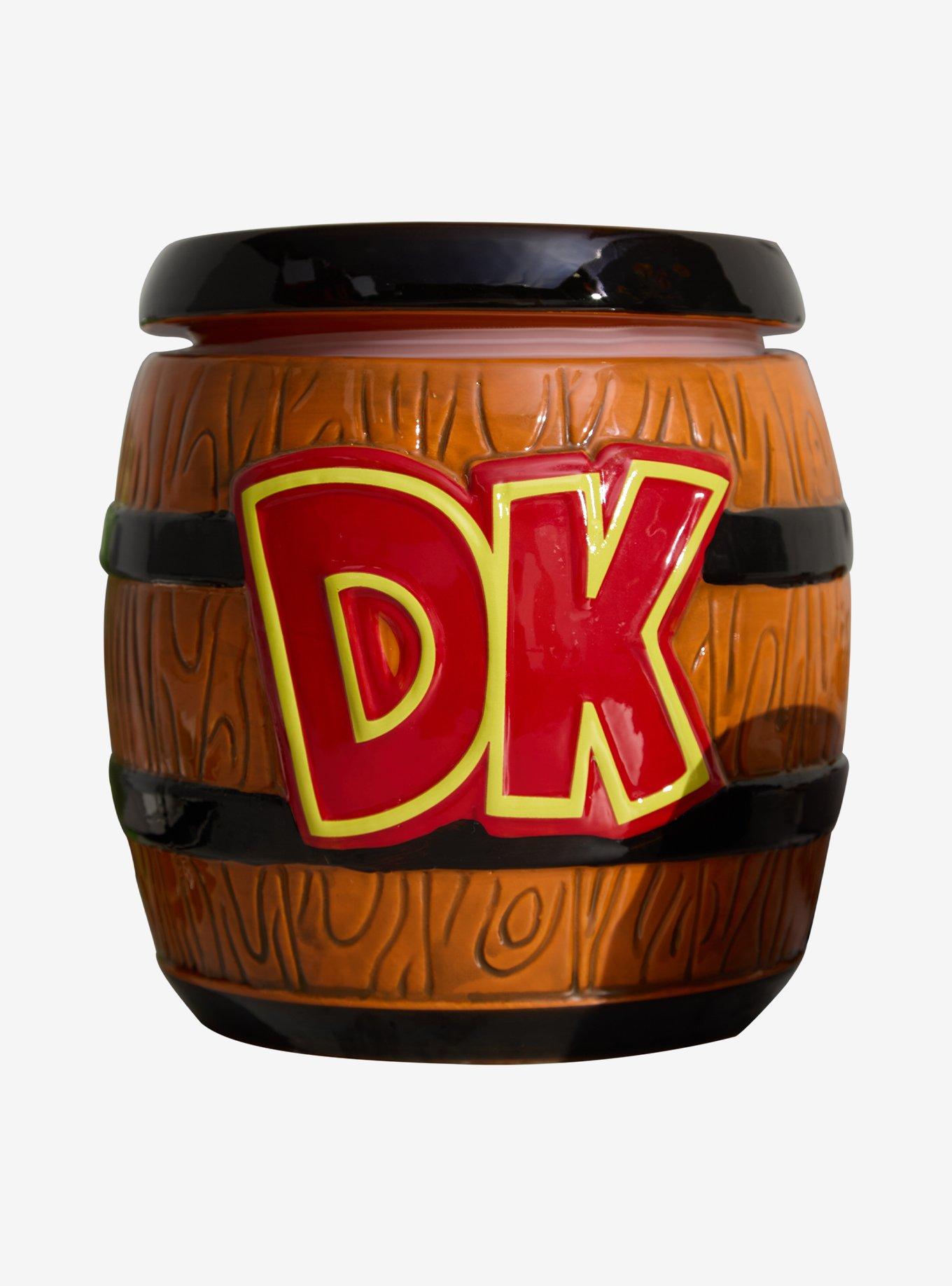Nintendo Donkey Kong Barrel Figural Cookie Jar, , hi-res
