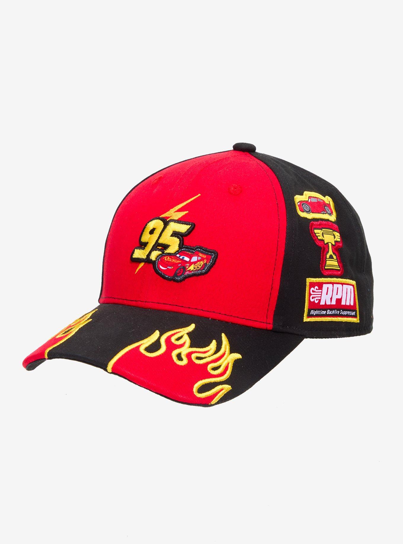 Disney Pixar Cars Lightning McQueen Snapback Hat, , hi-res