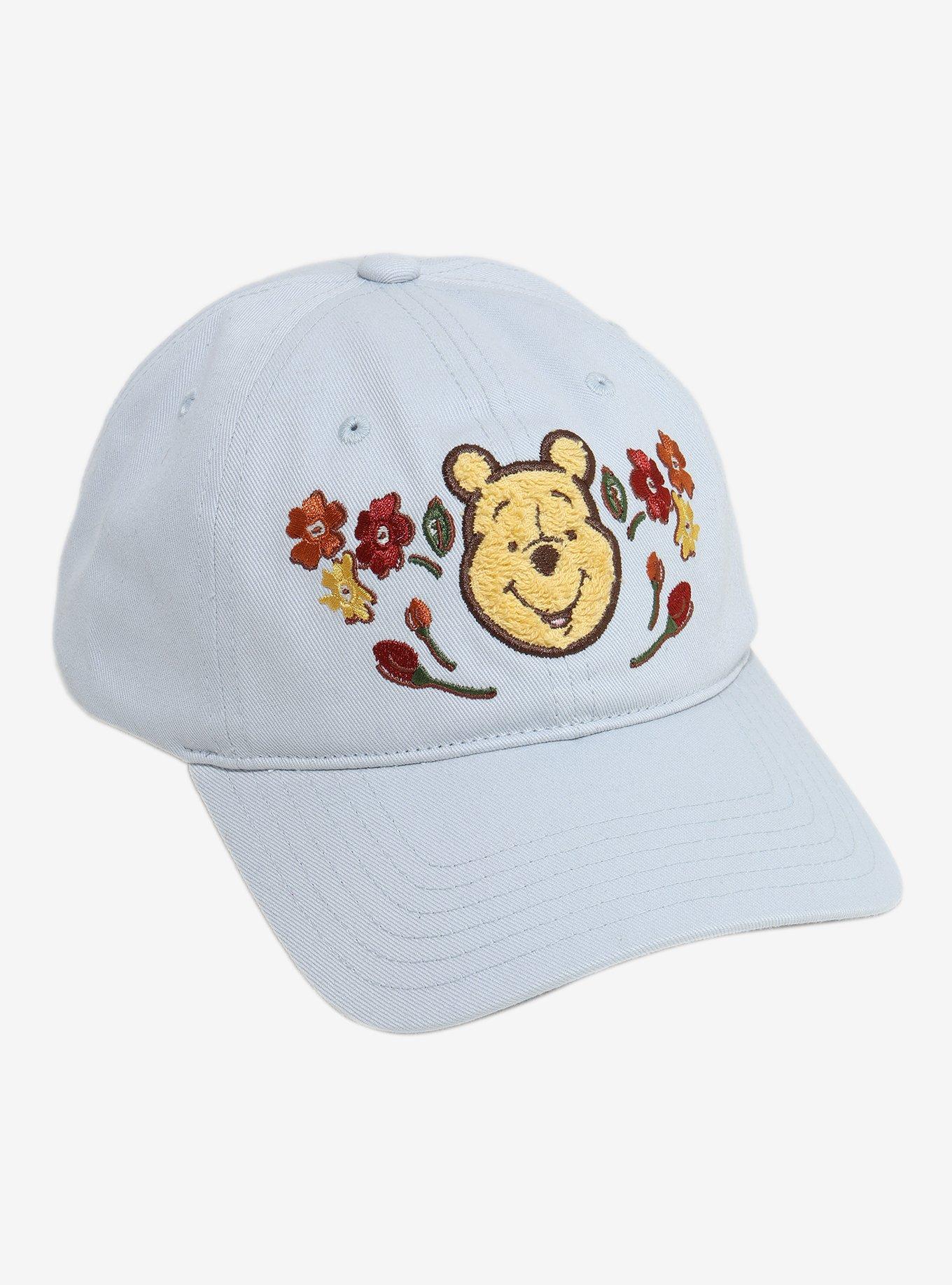 Disney Winnie The Pooh Floral Bow Dad Cap, , hi-res