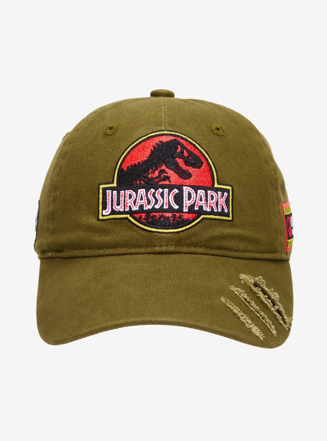 Jurassic Park Claw Mark Dad Cap, , hi-res