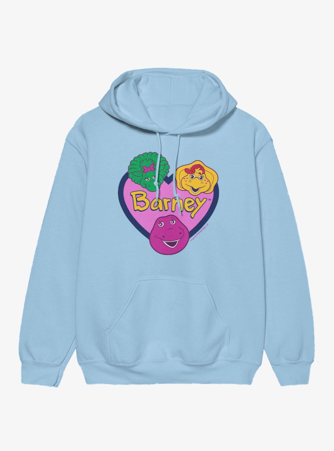 Barney Heart Trio Baby Bop And BJ Hoodie, , hi-res