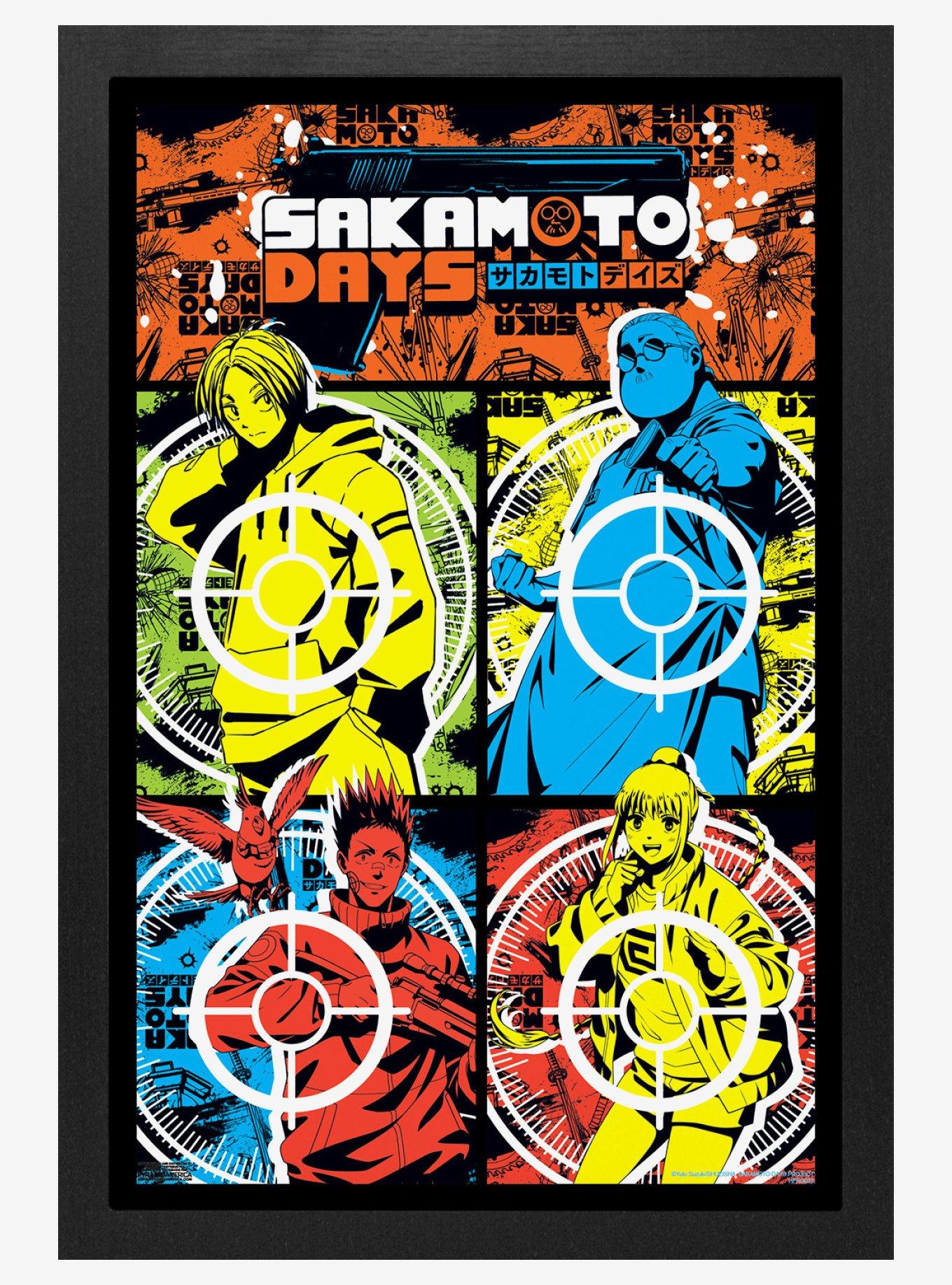 Jacky Sakamotoページ Sakamoto Days Neon Punk 11x17