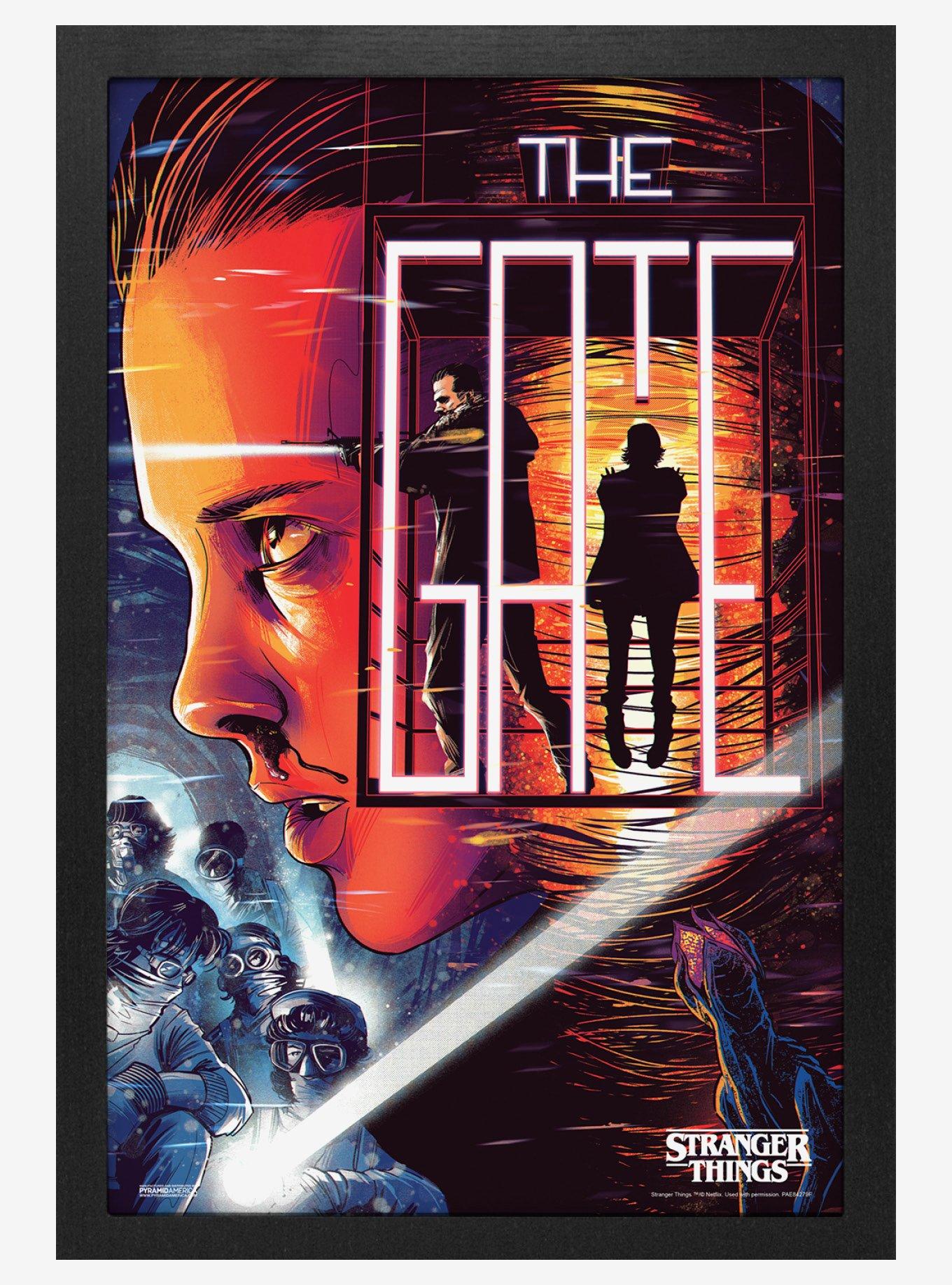 Stranger Things The Gate 11x17" Framed Poster, , hi-res