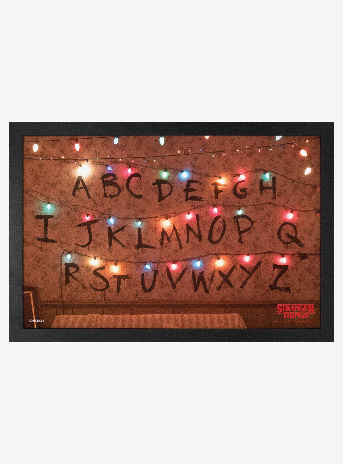 Stranger Things Will's Lights 11x17" Framed Poster, , hi-res