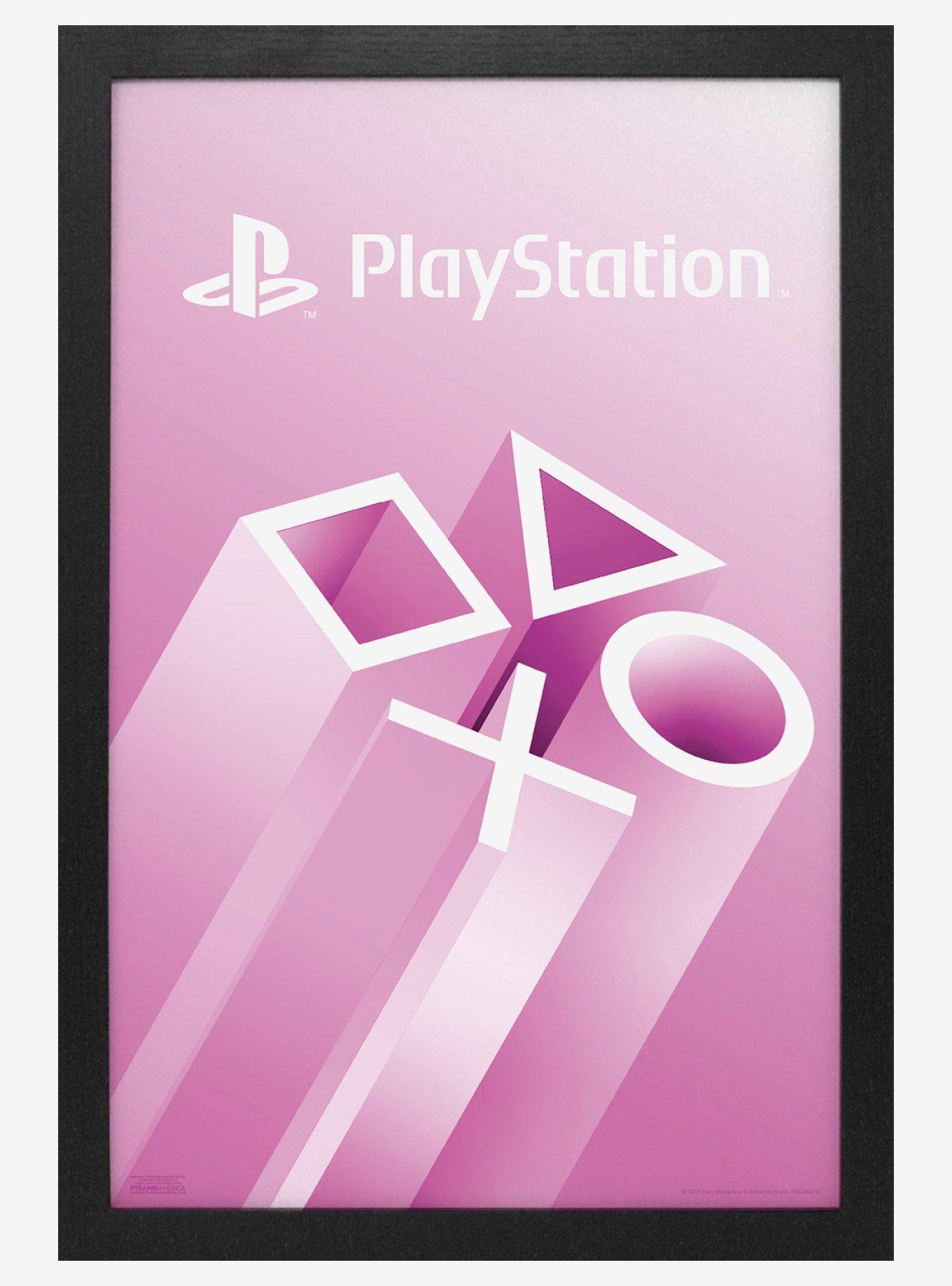 PlayStation Edge of Space Pink 11x17" Framed Poster, , hi-res