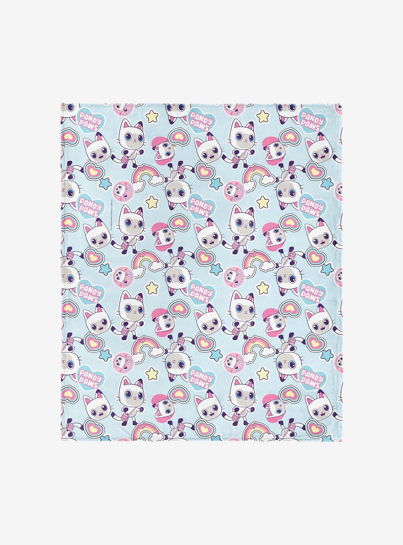 Gabby's Dollhouse Pandy Paws 50x60" Silk Touch Throw Blanket, , hi-res