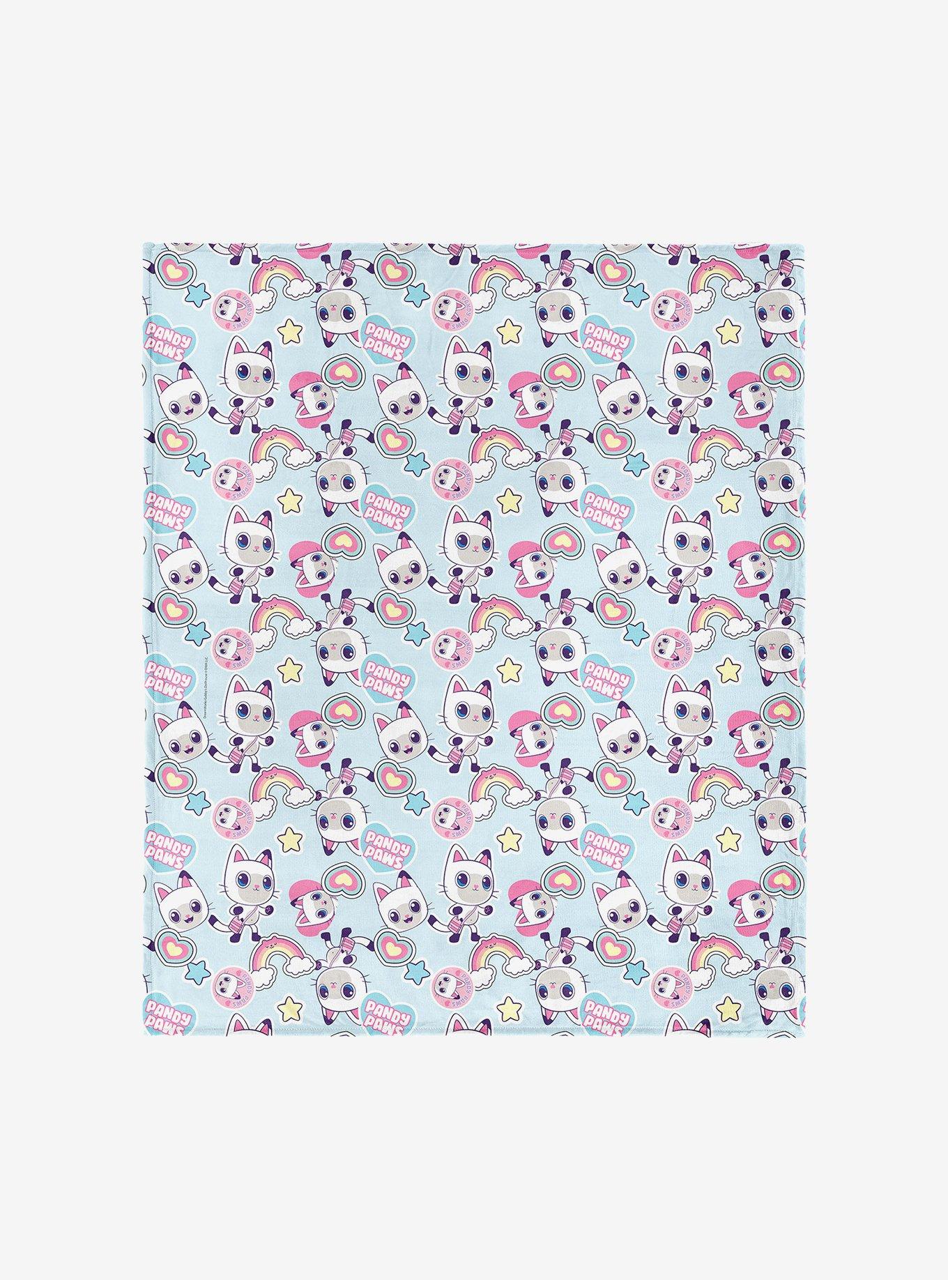 Gabby's Dollhouse Pandy Paws 60x80" Silk Touch Throw Blanket, , hi-res