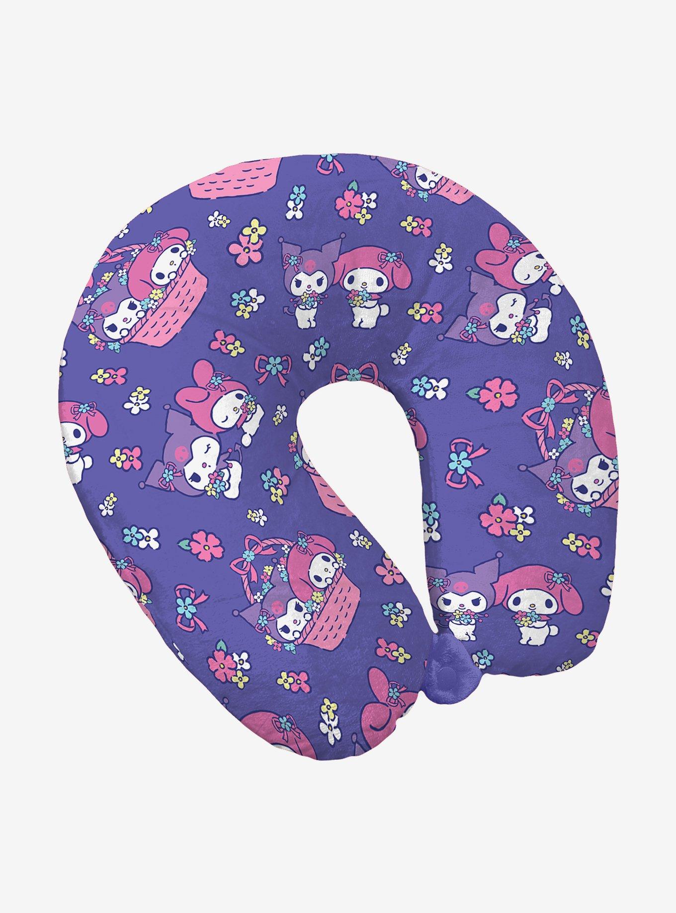 My Melody Flower Basket Fun Neck Pillow, , hi-res