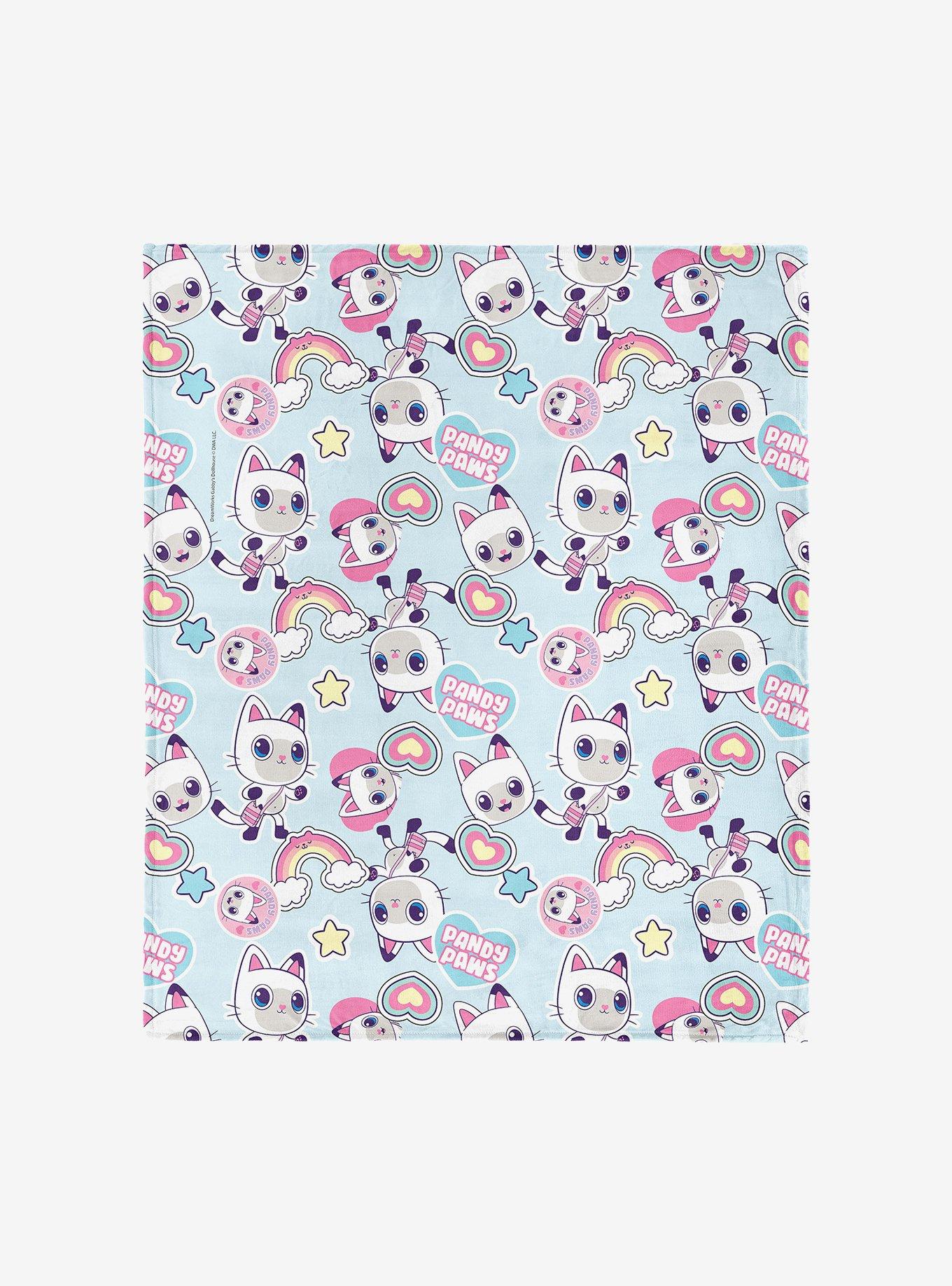 Gabby's Dollhouse Pandy Paws 40x50" Silk Touch Throw Blanket