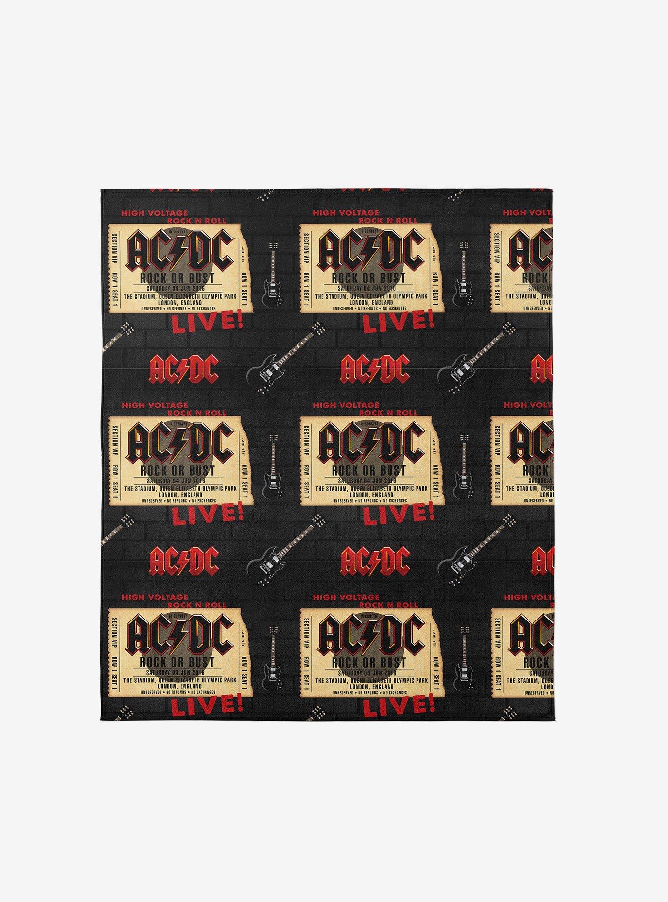 AC/DC Rock On Beach Towel for Two, , hi-res