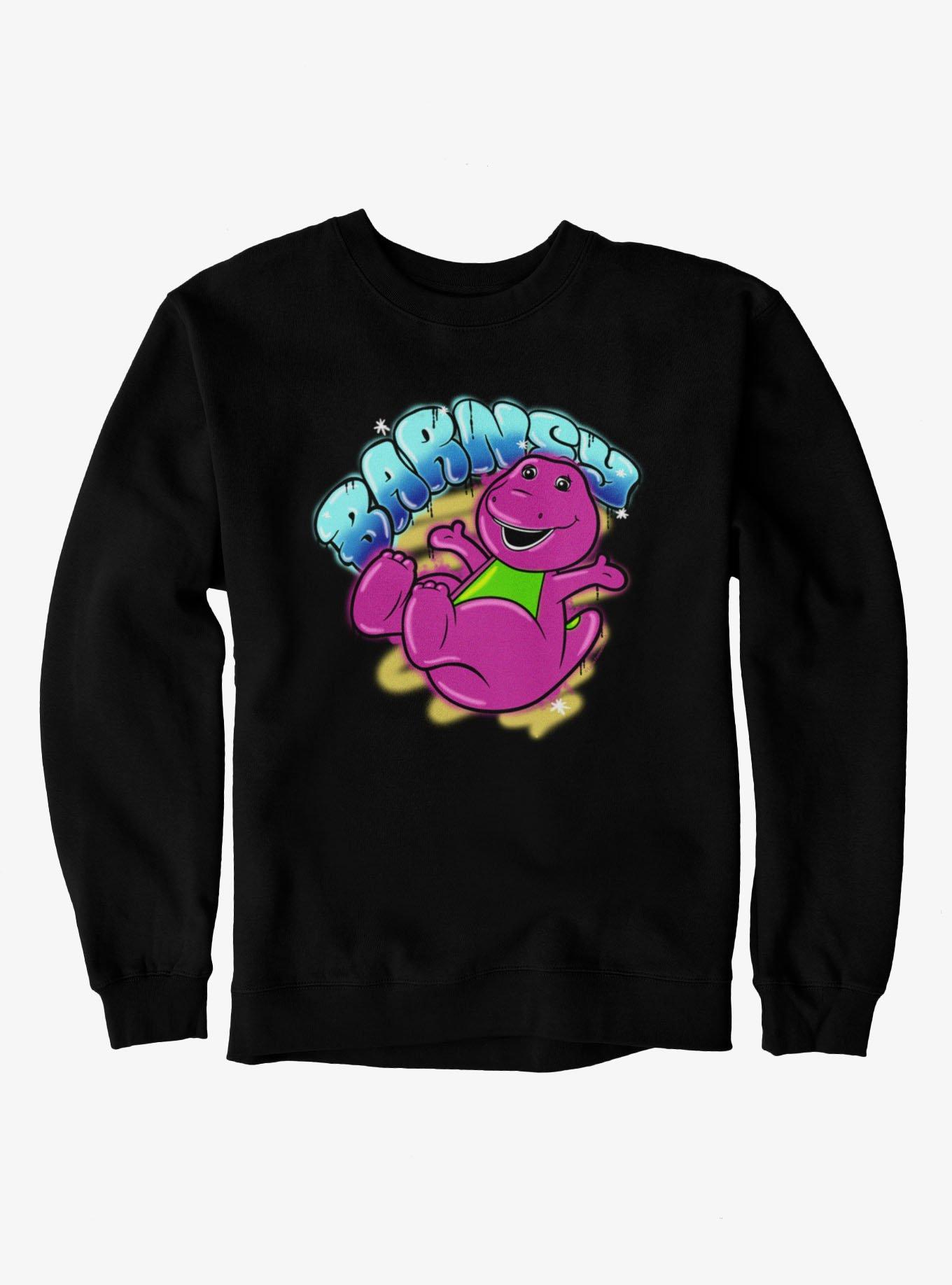 Barney Graffiti Jump Sweatshirt | BoxLunch