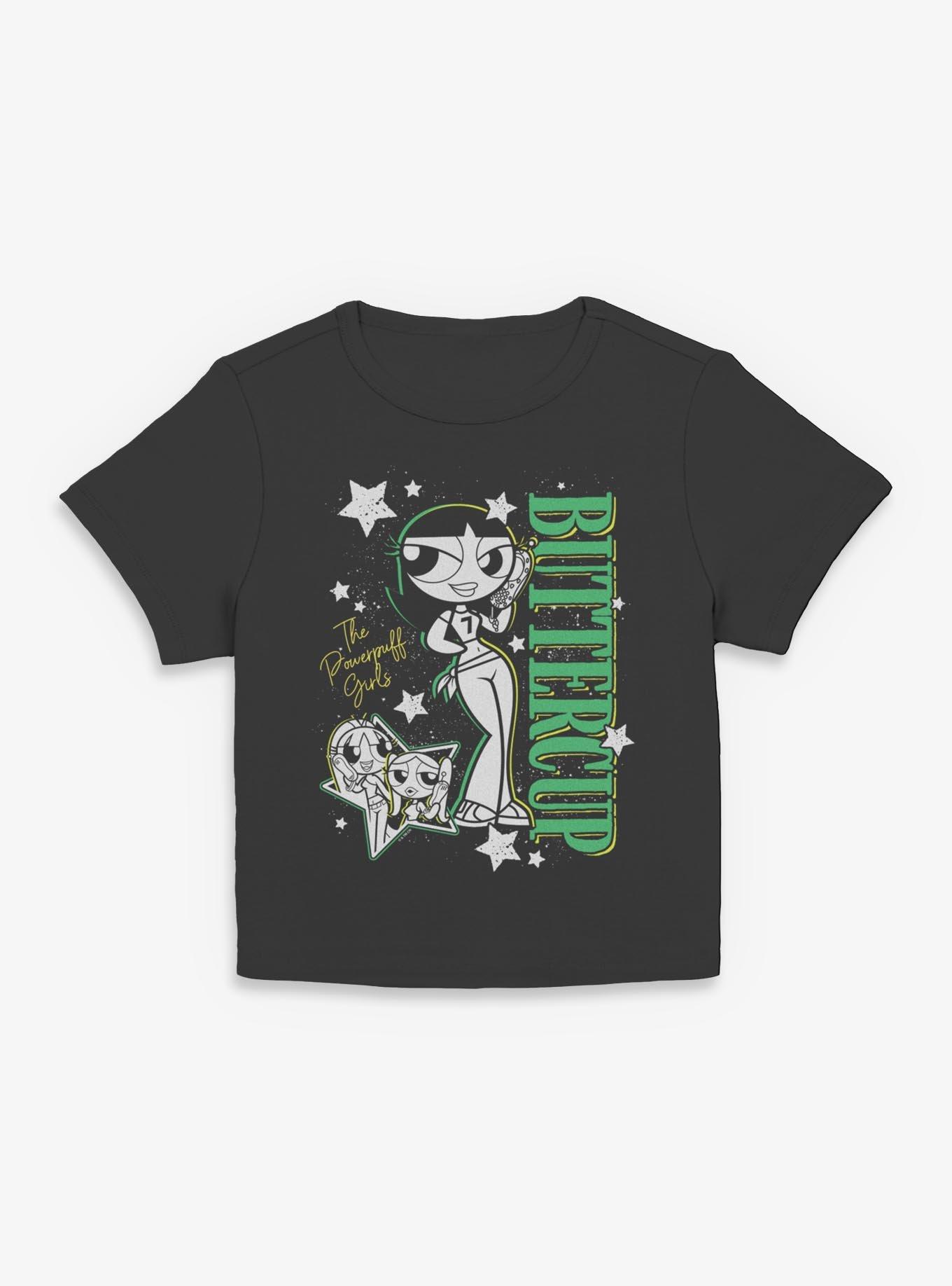 The Powerpuff Girls Y2K Teen Buttercup Girls Baby Tee, , hi-res