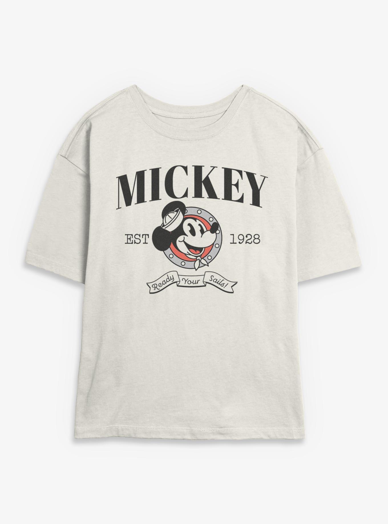 Disney Mickey Mouse Ready Your Sails Girls Skimmer T-Shirt, , hi-res