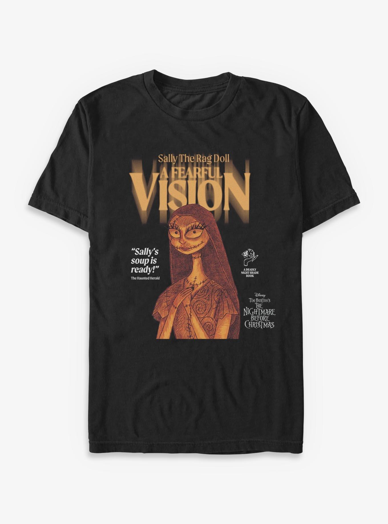 Disney The Nightmare Before Christmas A Fearful Vision T-Shirt