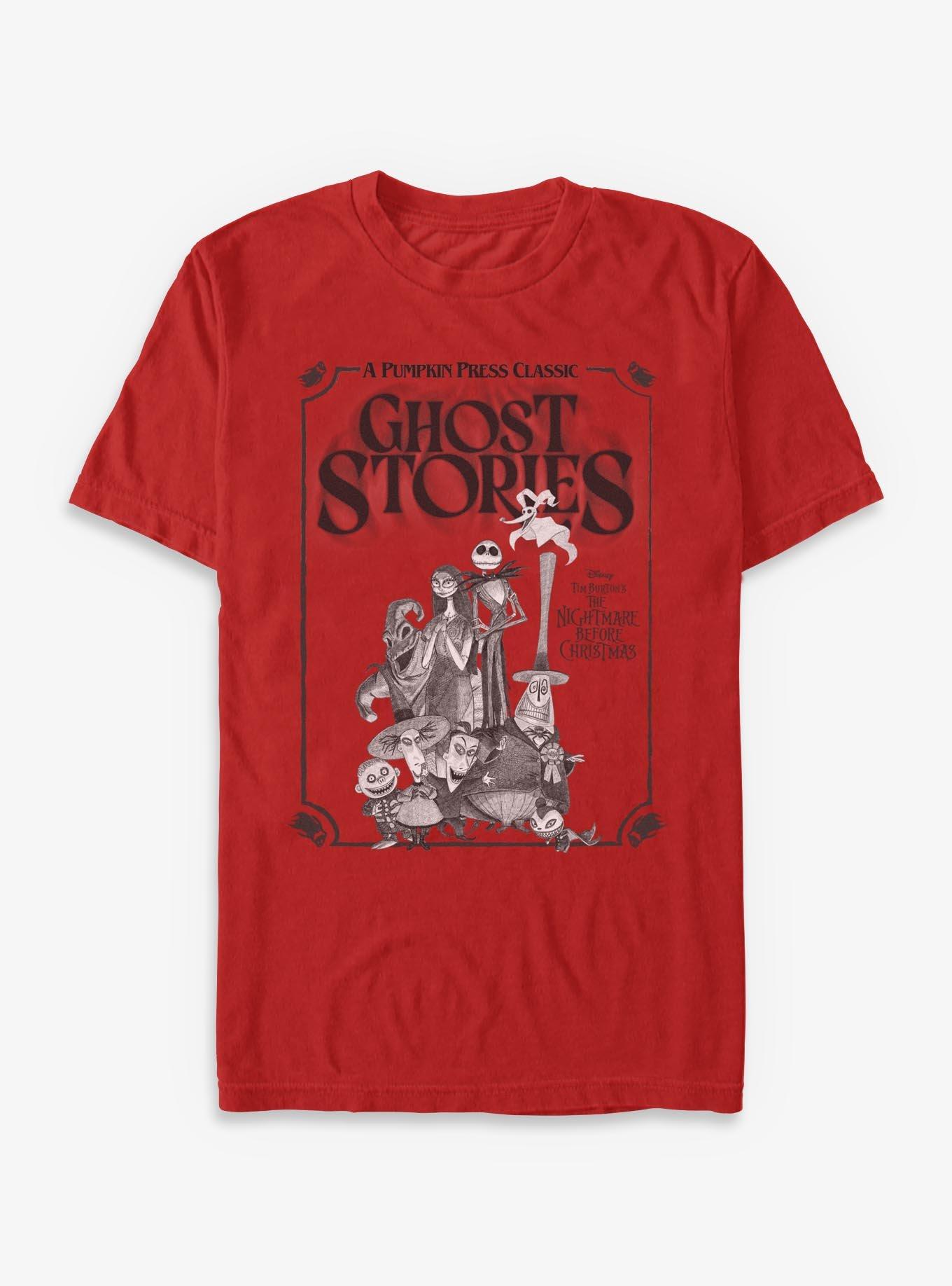 Disney The Nightmare Before Christmas Ghost Stories Cover T-Shirt