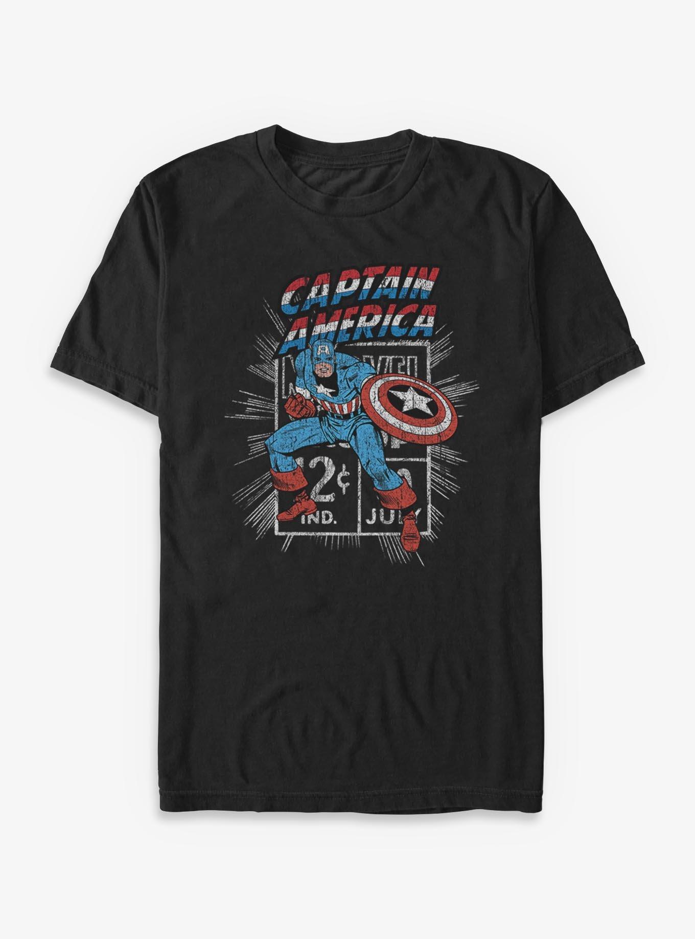 Marvel Captain Stamp T-Shirt