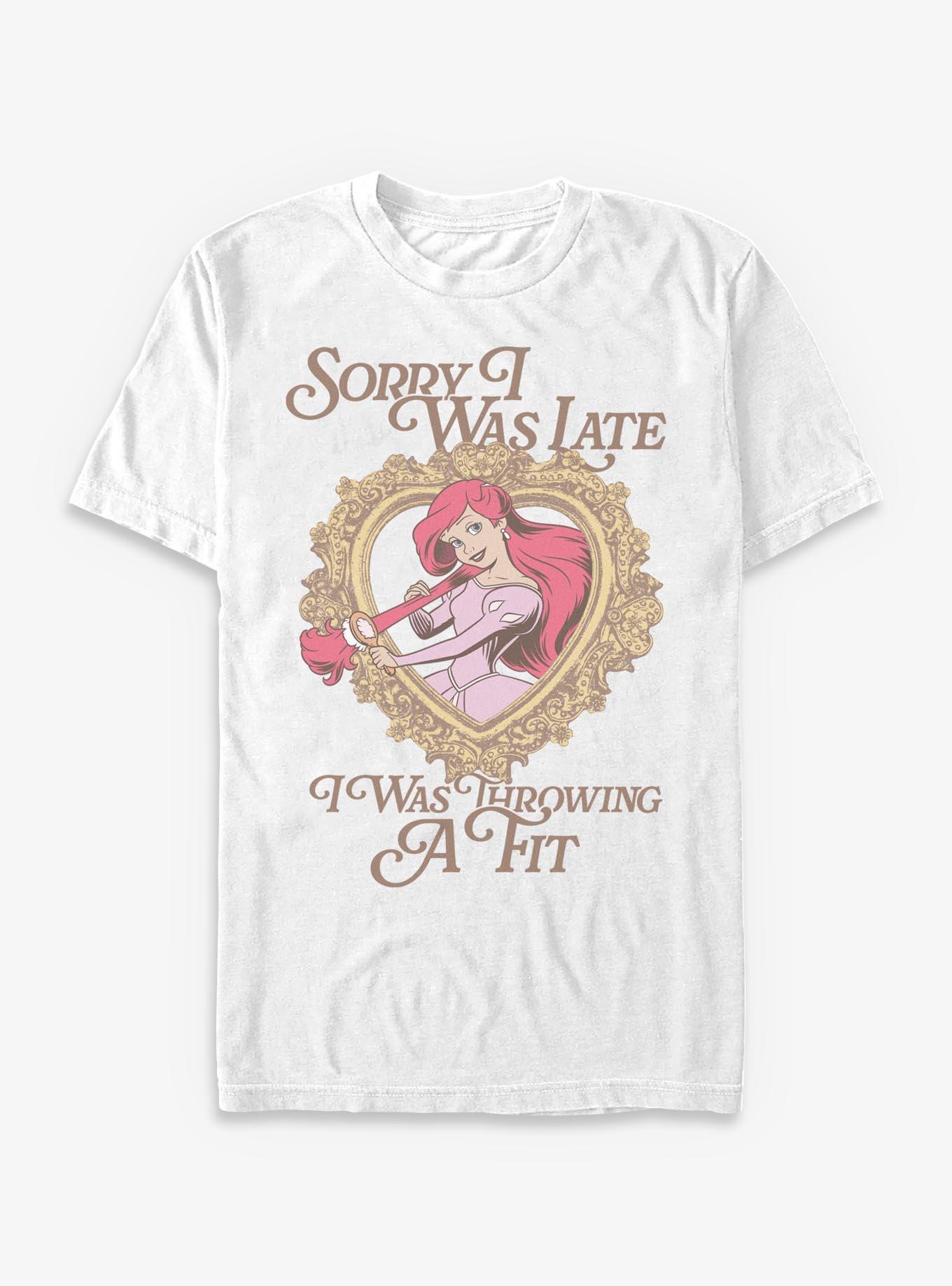 Disney Princesses Ariel Throwing A Fit T-Shirt, , hi-res