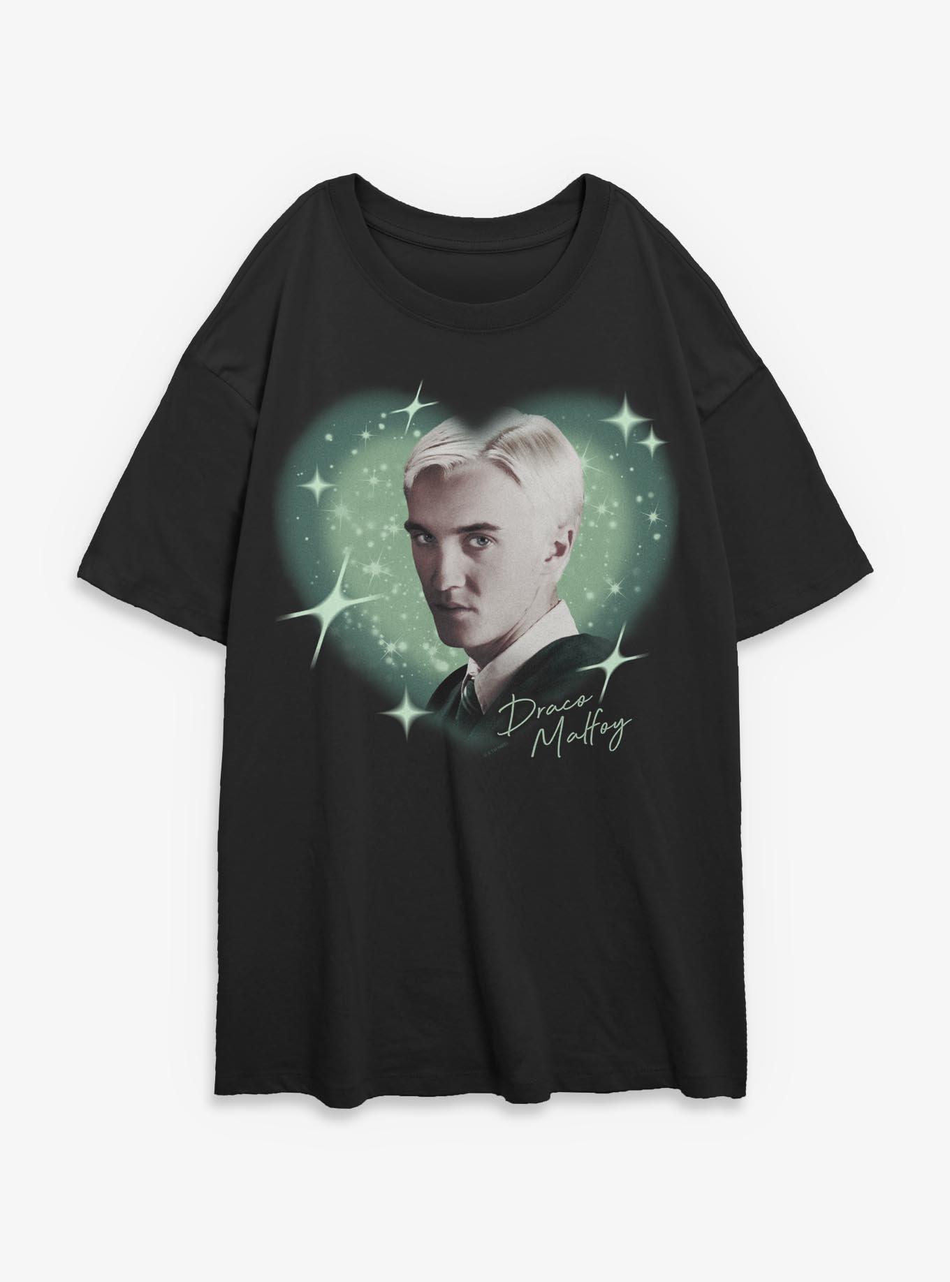 Harry Potter Draco Malfoy Heart Girls Oversized T-Shirt, , hi-res