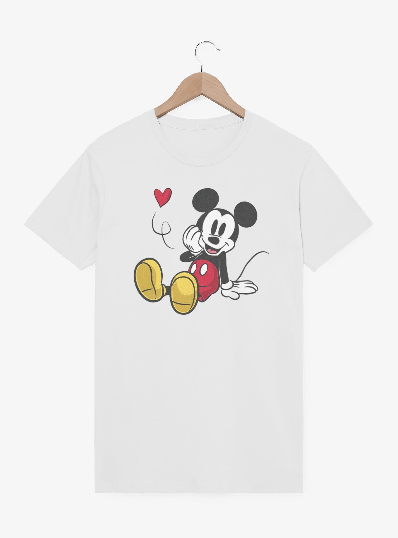 Disney Mickey Mouse Flying Heart T-Shirt, , hi-res
