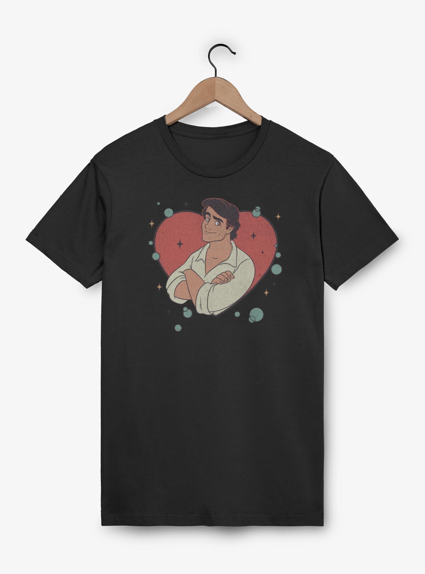 Disney Princesses Prince Eric Heart Lockup T-Shirt, , hi-res