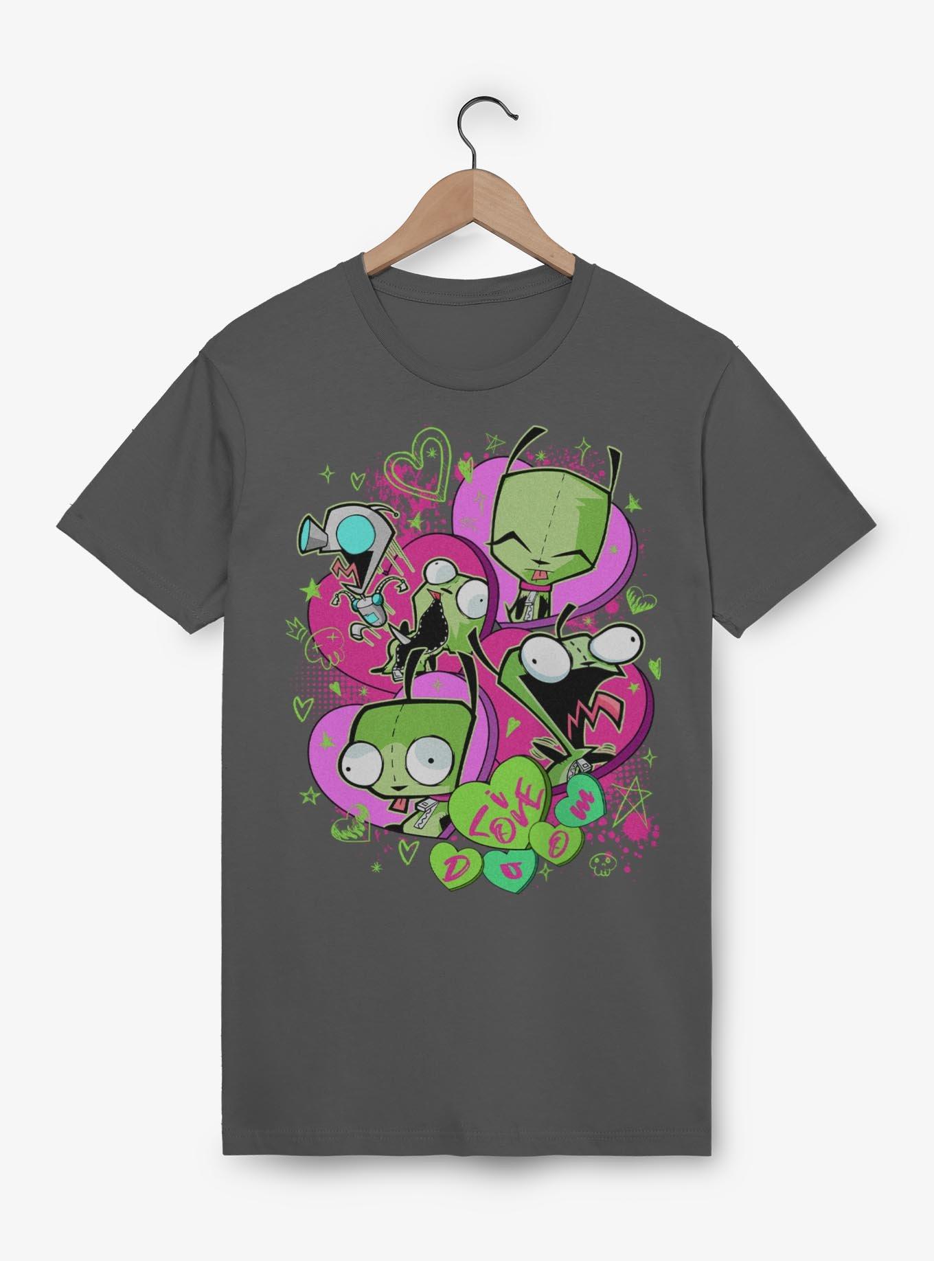Invader ZIM I Love Doom Gir T-Shirt, , hi-res