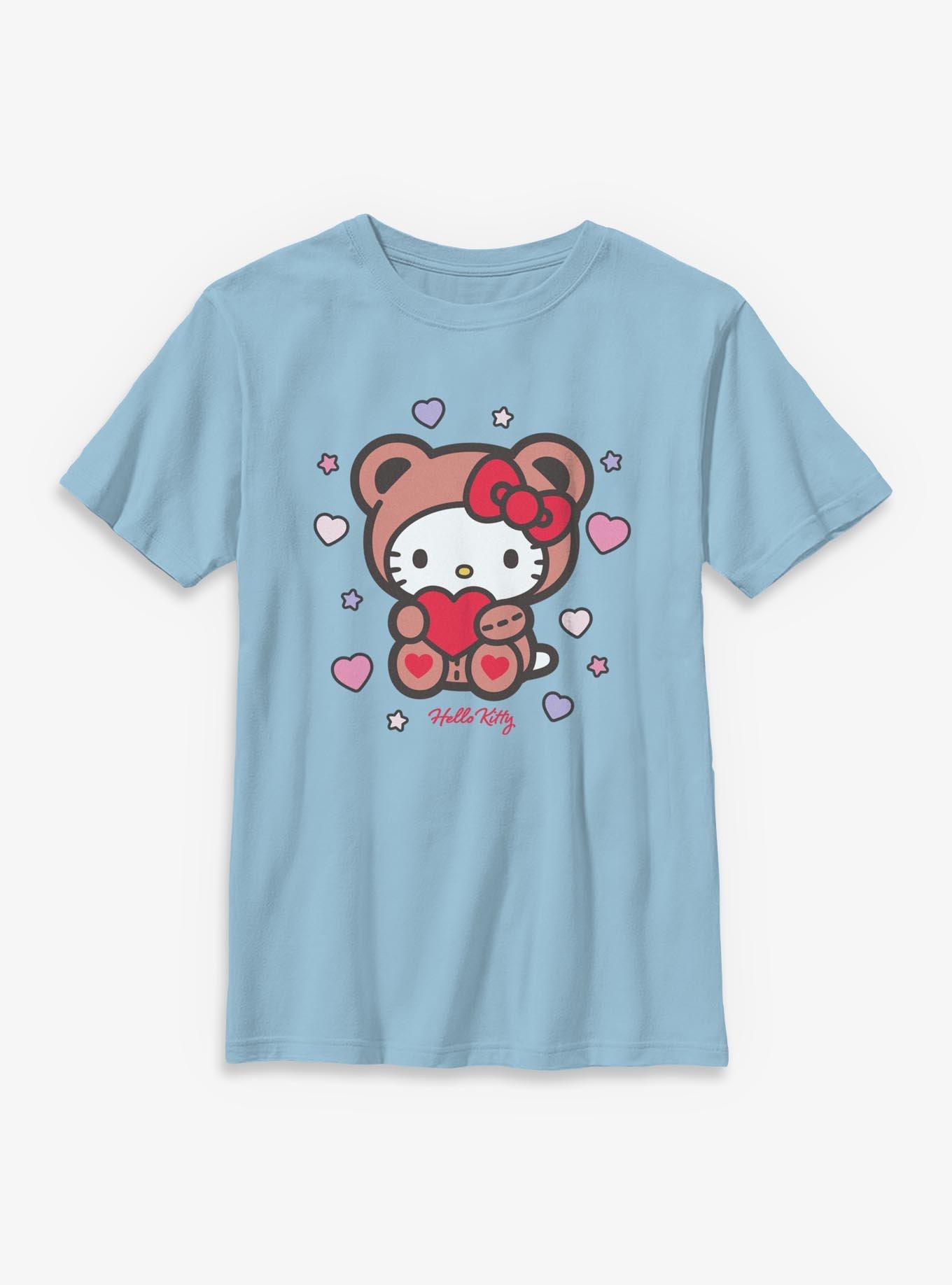 Sanrio Hello Kitty Valentine Bear Youth T-Shirt, , hi-res