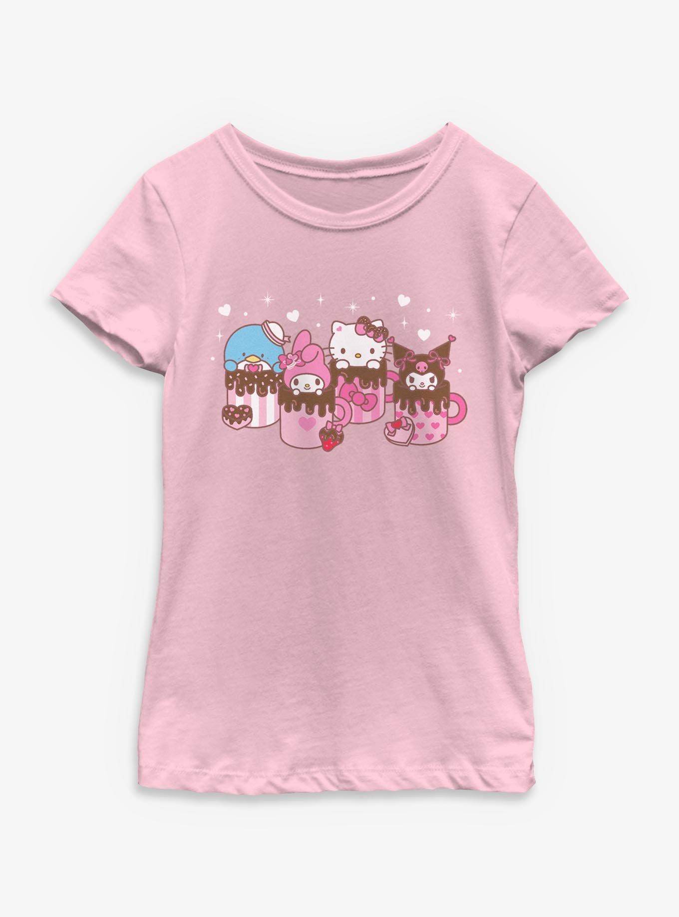 Sanrio Hello Kitty Mug Friends Youth Girls T-Shirt, , hi-res
