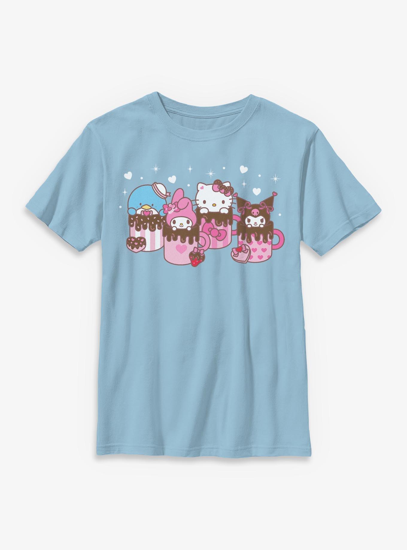 Sanrio Hello Kitty Mug Friends Youth T-Shirt