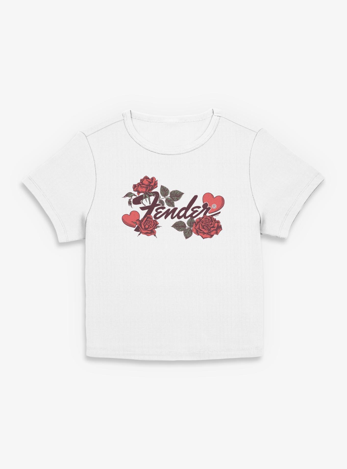 Fender Valentines Logo Womens Baby T-Shirt, , hi-res