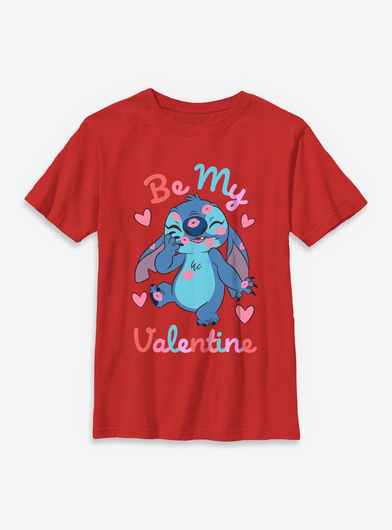 Disney Lilo & Stitch Be My Valentine Youth T-Shirt