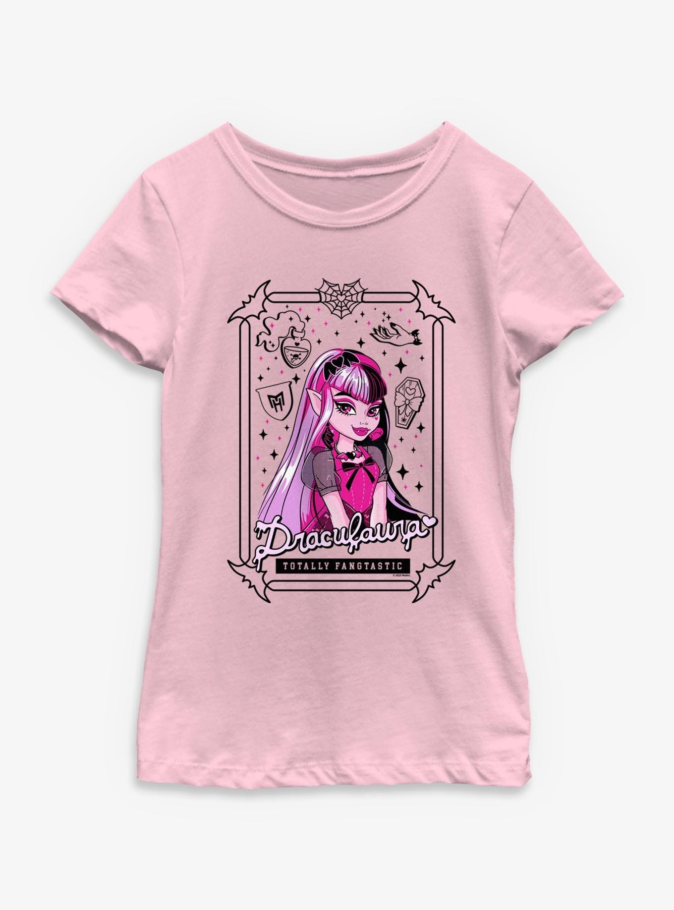 Monster High Draculaura Totally Fangtastic Youth Girls T-Shirt, , hi-res