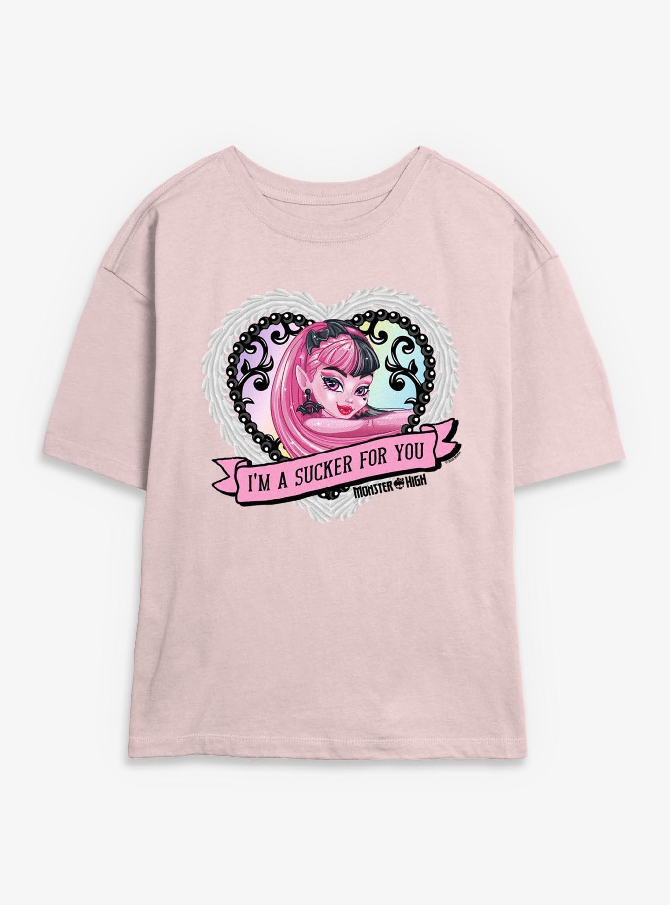 Monster High Sucker For You Womens Skimmer T-Shirt, , hi-res