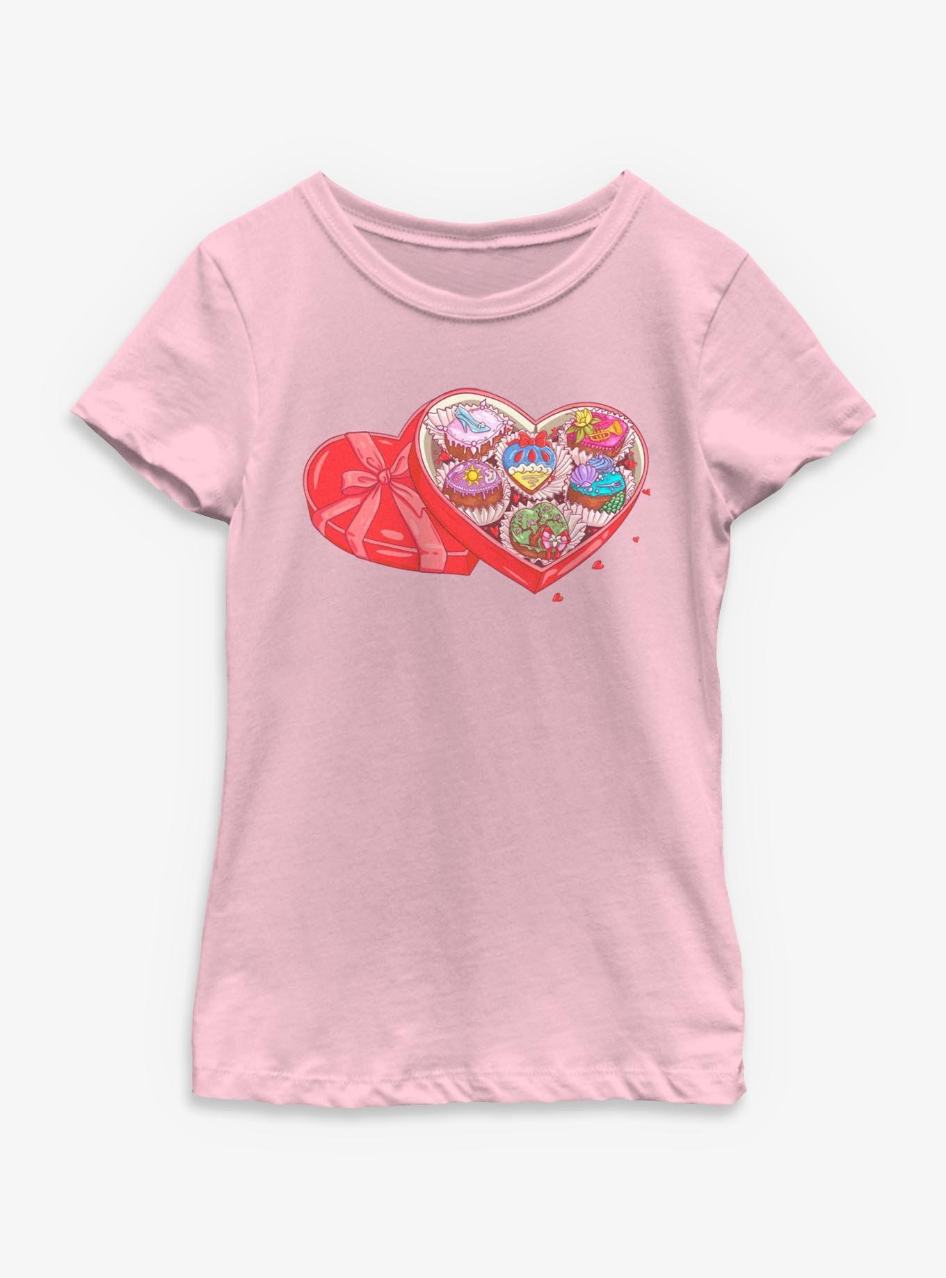 Disney Princesses Chocolate Box Youth Girls T-Shirt, , hi-res