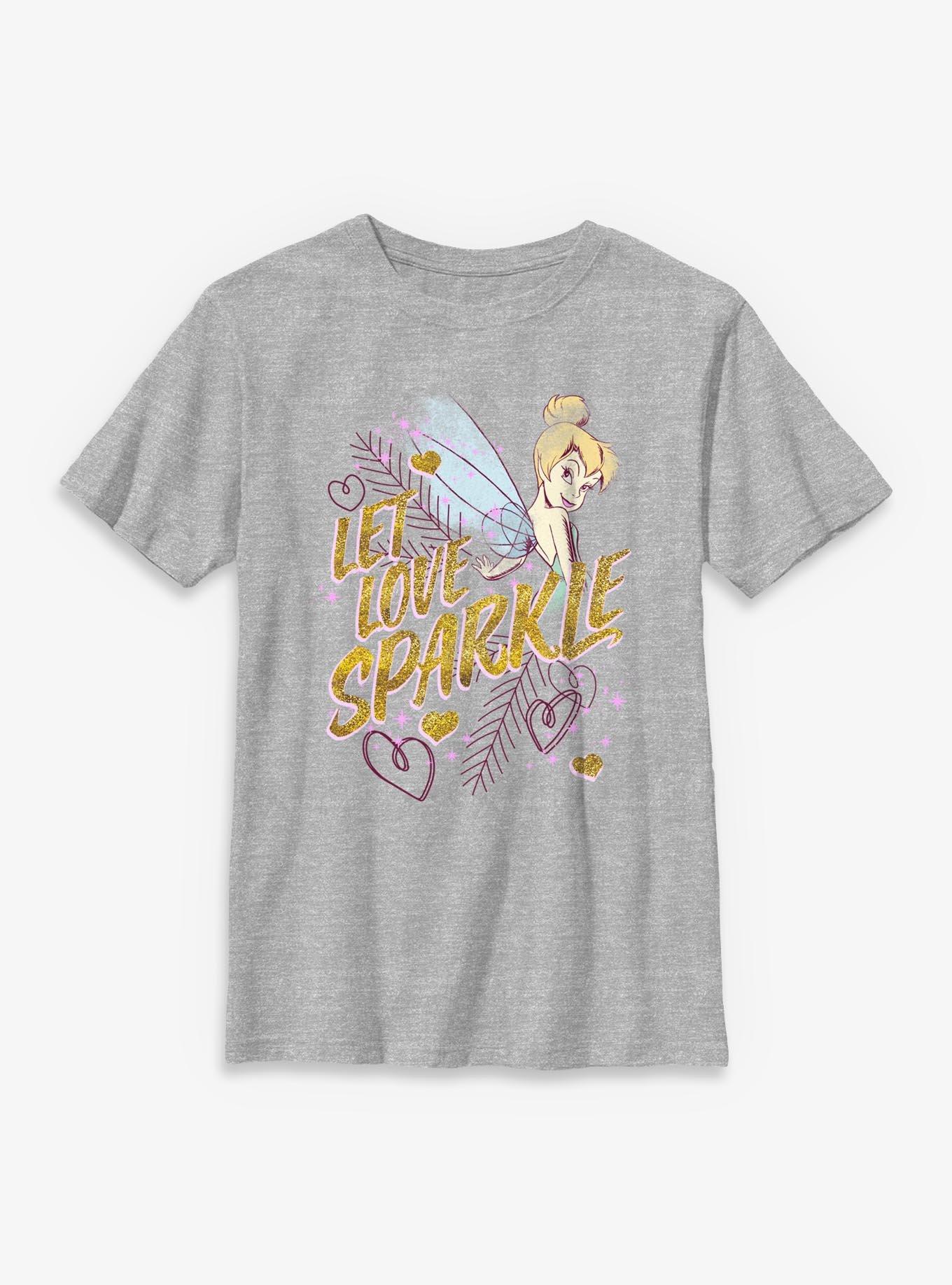 Disney Tinker Bell Let Love Sparkle Youth T-Shirt, , hi-res