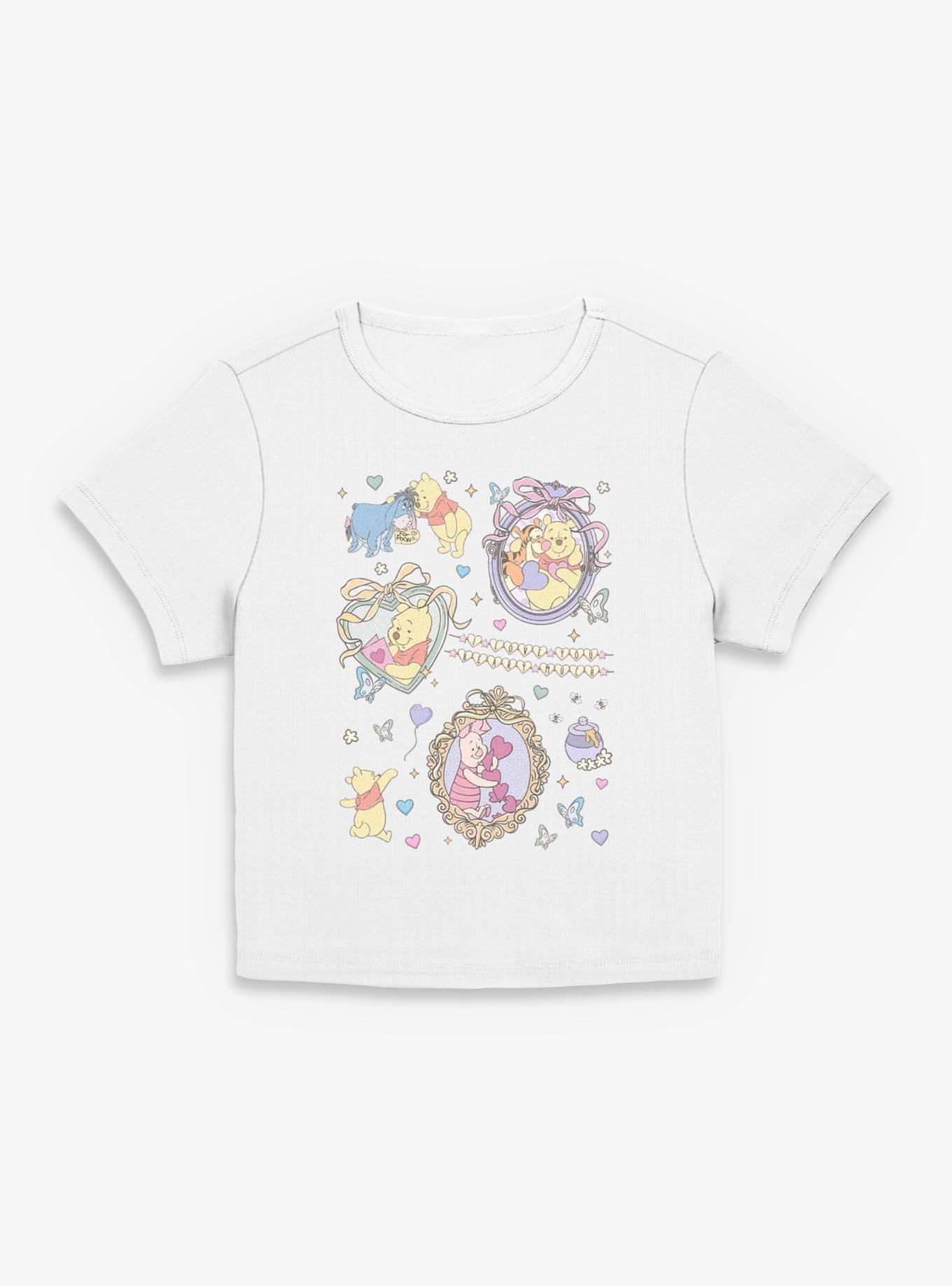 Disney Winnie The Pooh Friendship Collage Womens Baby T-Shirt, , hi-res