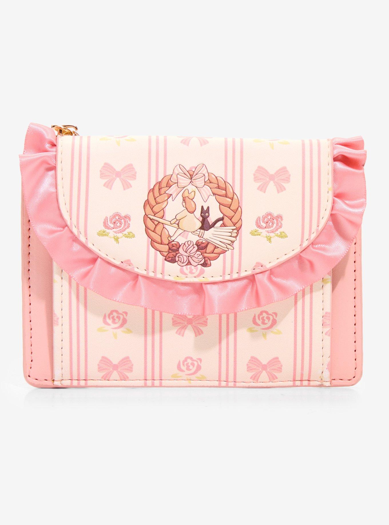 Studio Ghibli&reg; Kiki's Delivery Service Bread Wreath Floral Wallet - BoxLunch Exclusive, , hi-res