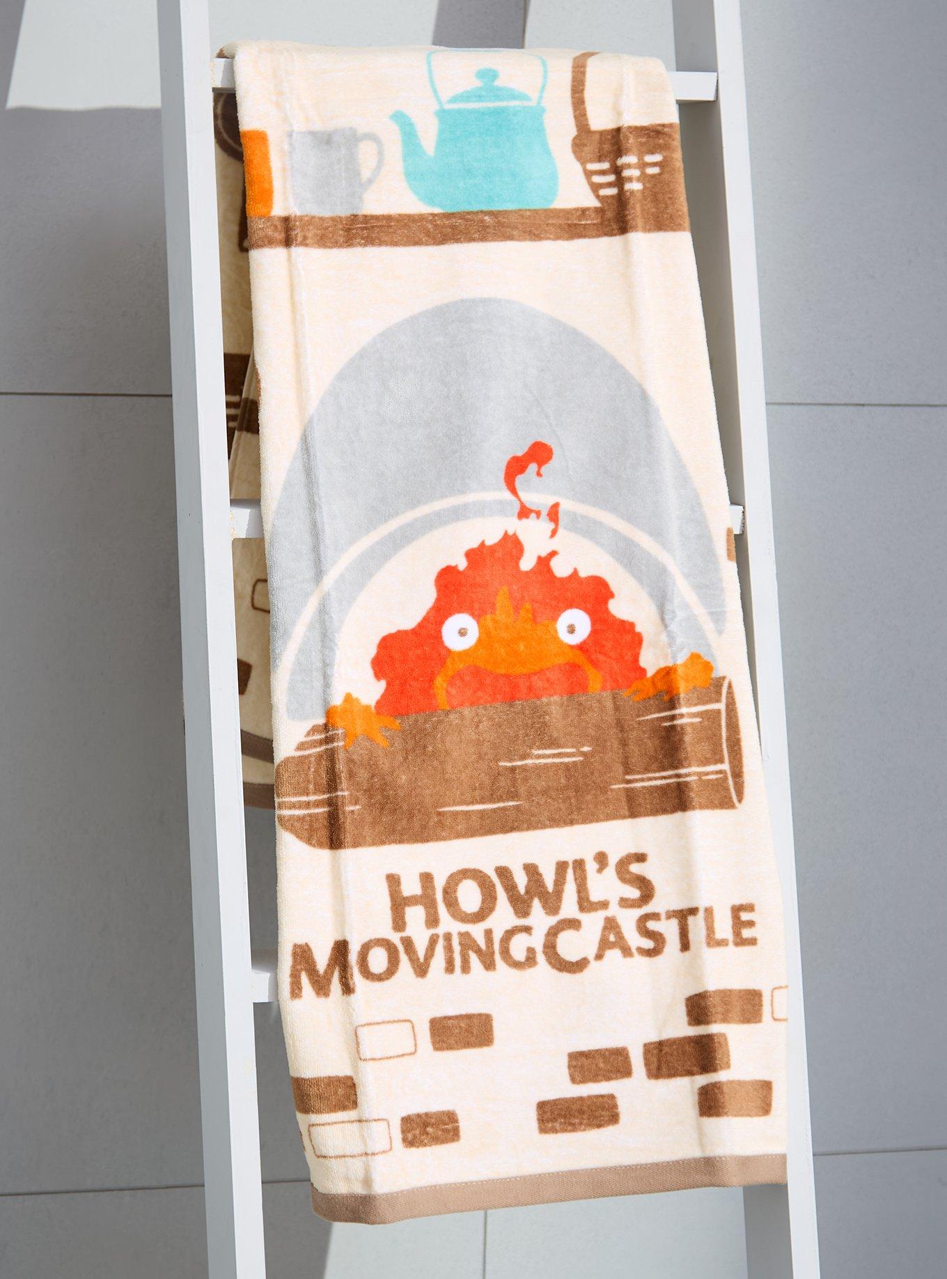 Studio Ghibli&reg; Howl's Moving Castle Calcifer Bath Towel, , hi-res