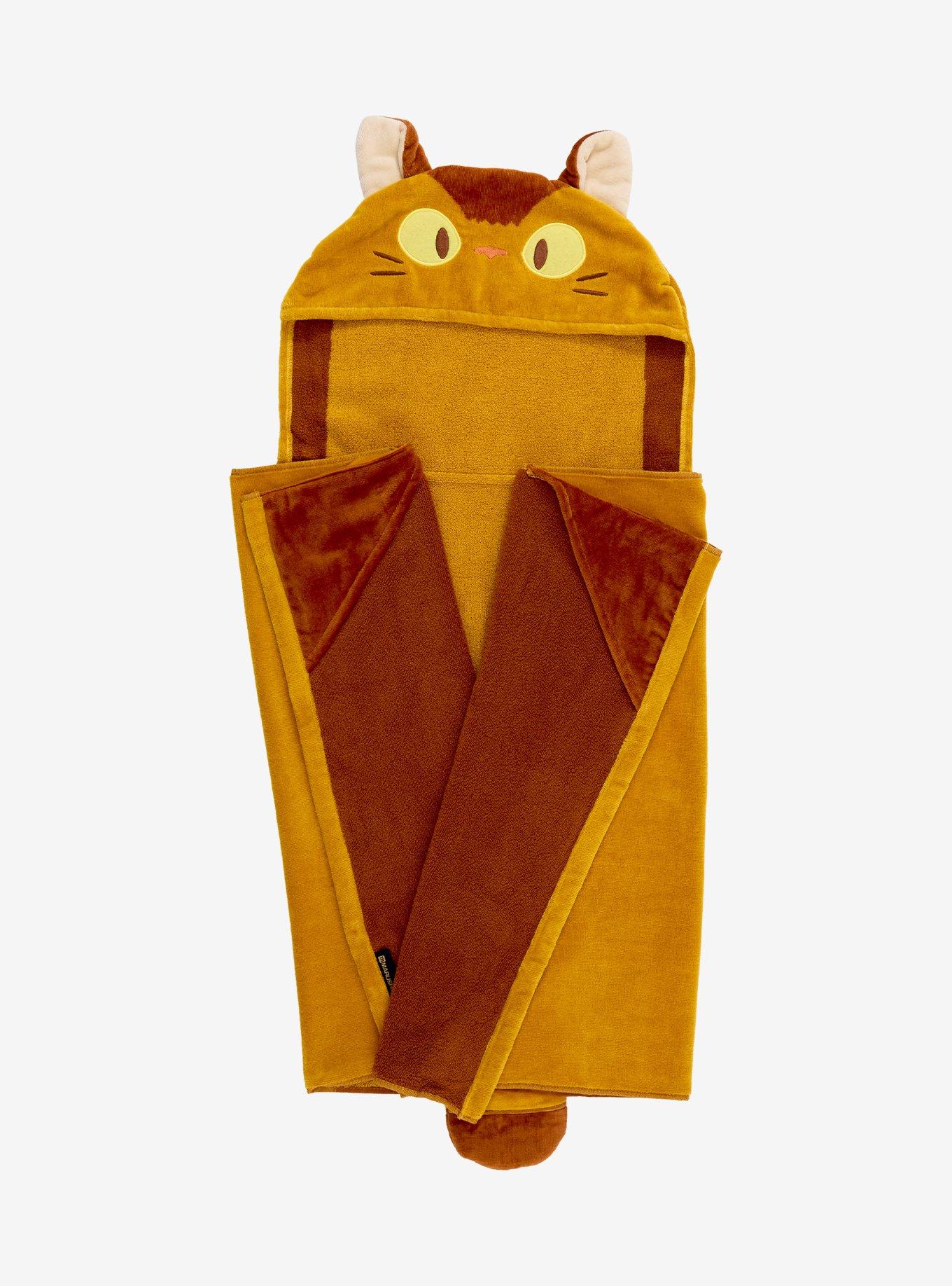 Studio Ghibli&reg; My Neighbor Totoro Catbus Towel With Hood &mdash; BoxLunch Exclusive, , hi-res